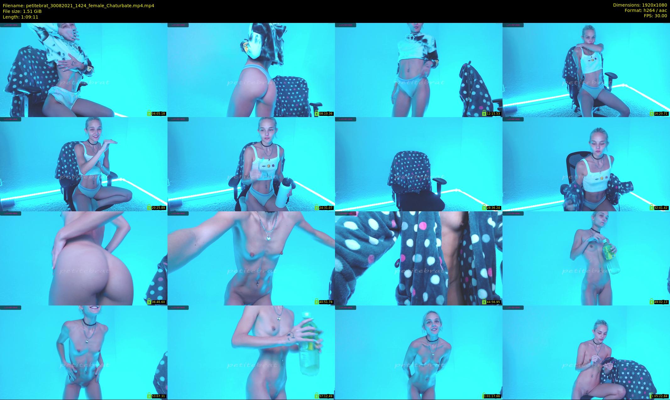 petitebrat — 70 minute Chaturbate female cam show recording, 1080p, Aug 30, 2021