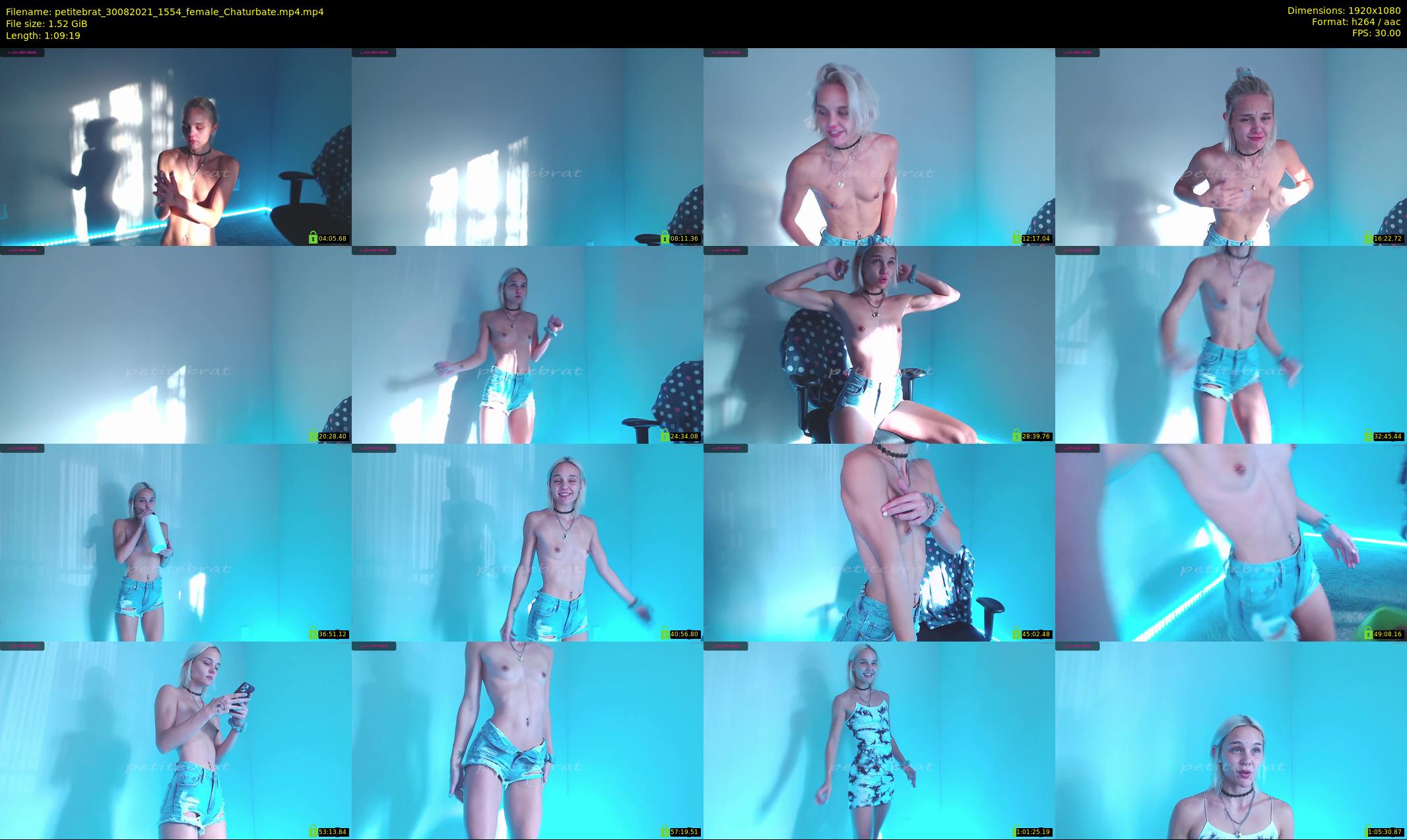 petitebrat — 70 minute Chaturbate female cam show recording, 1080p, Aug 30, 2021