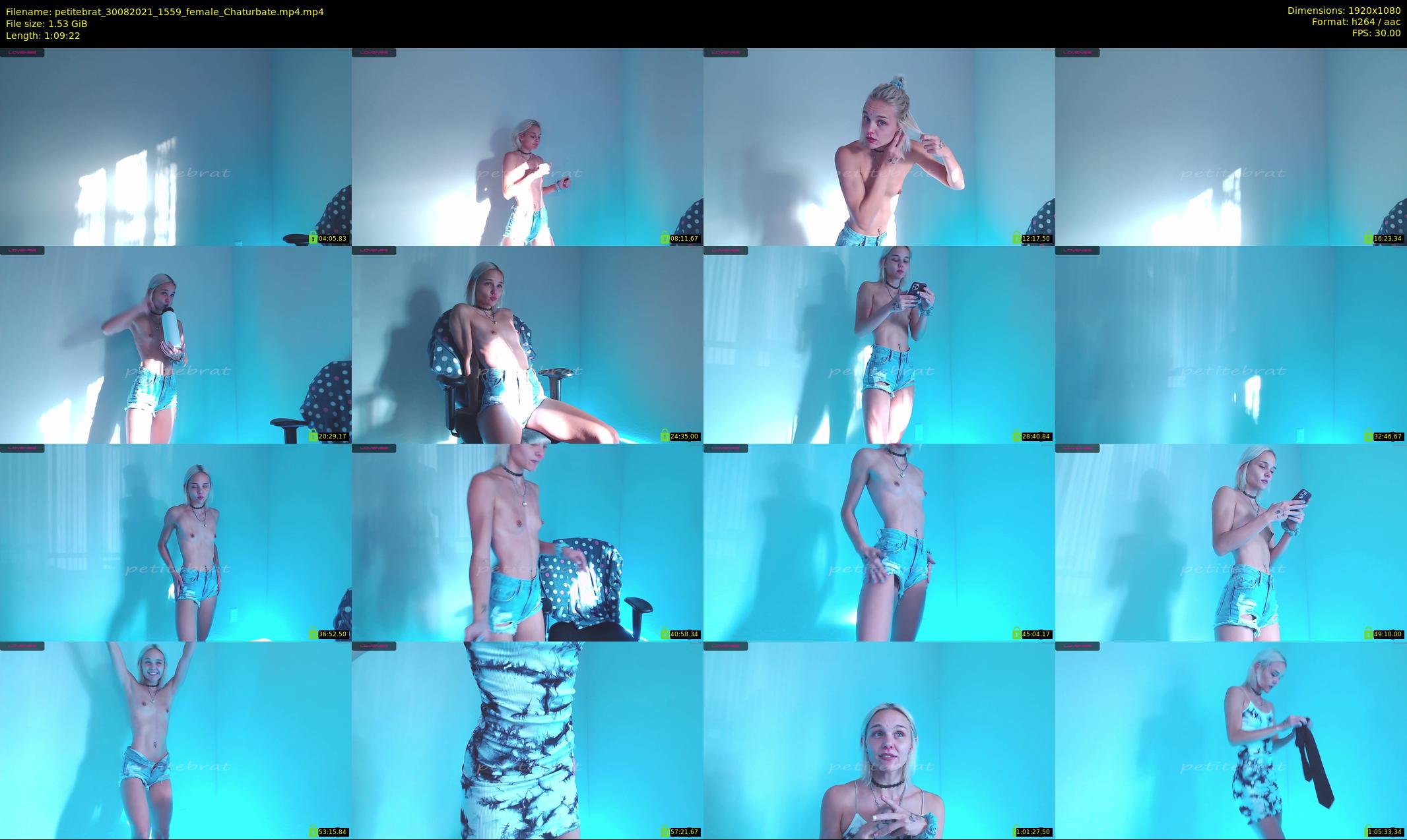 petitebrat — 70 minute Chaturbate female cam show recording, 1080p, Aug 30, 2021
