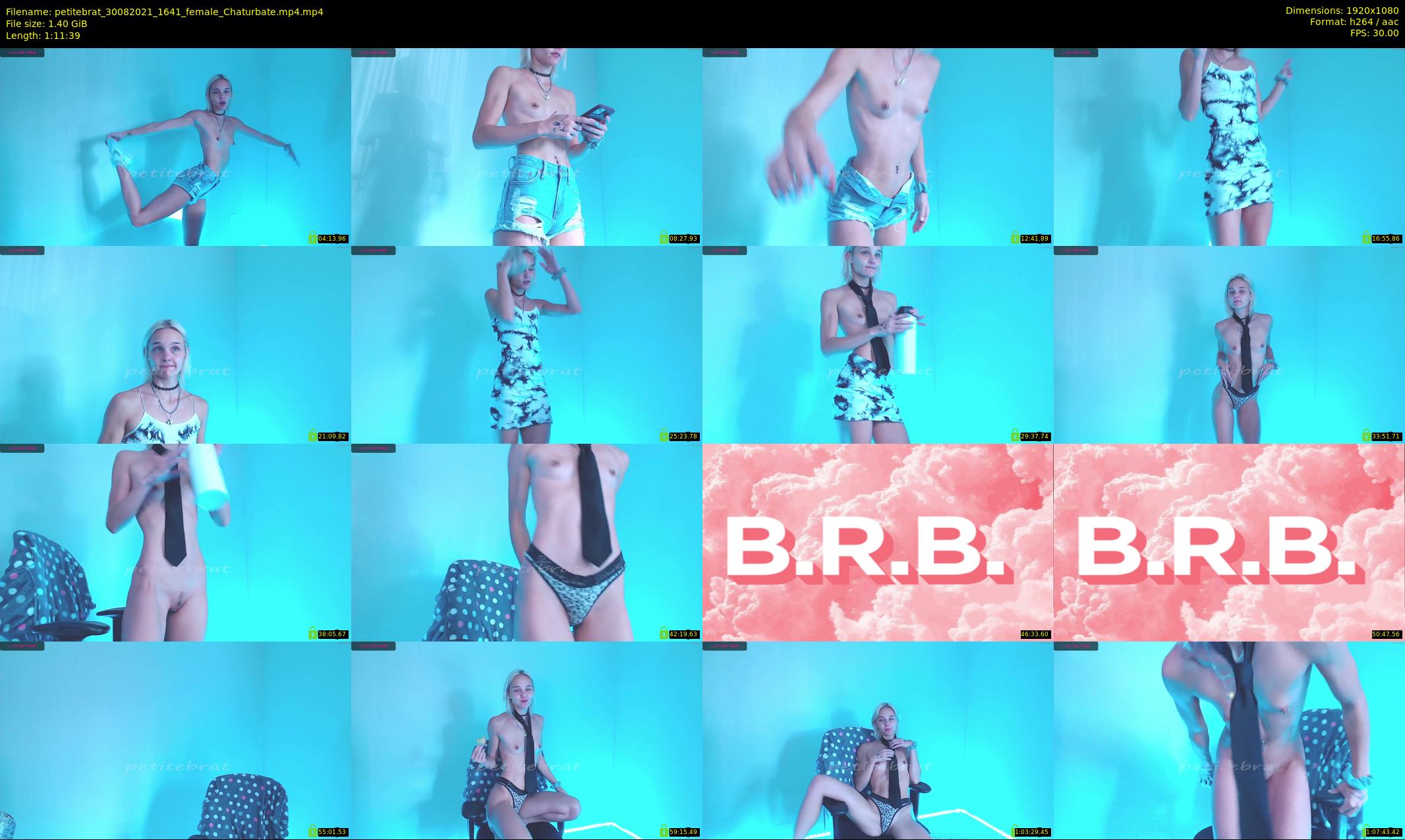 petitebrat — 72 minute Chaturbate female cam show recording, 1080p, Aug 30, 2021