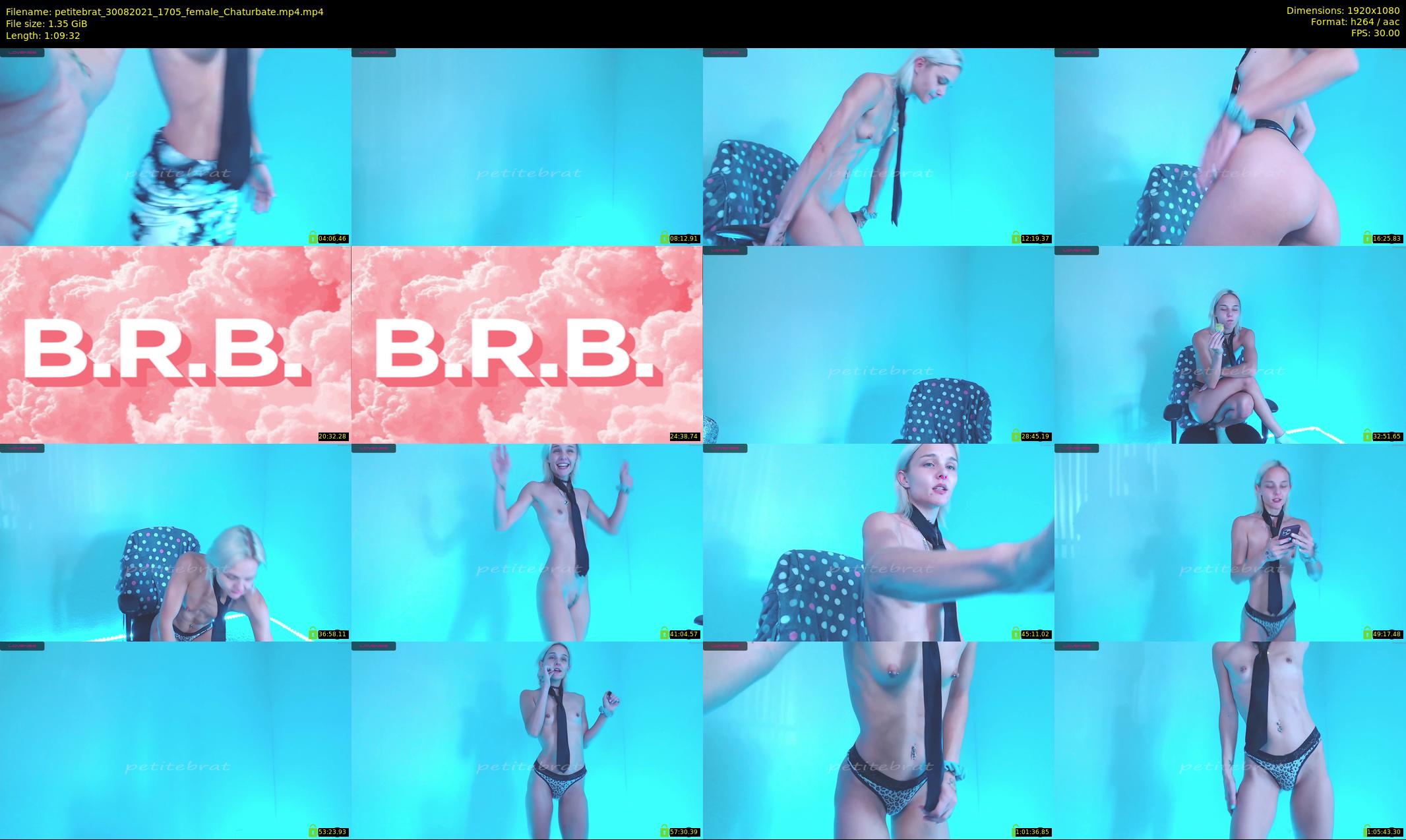 petitebrat — 70 minute Chaturbate female cam show recording, 1080p, Aug 30, 2021