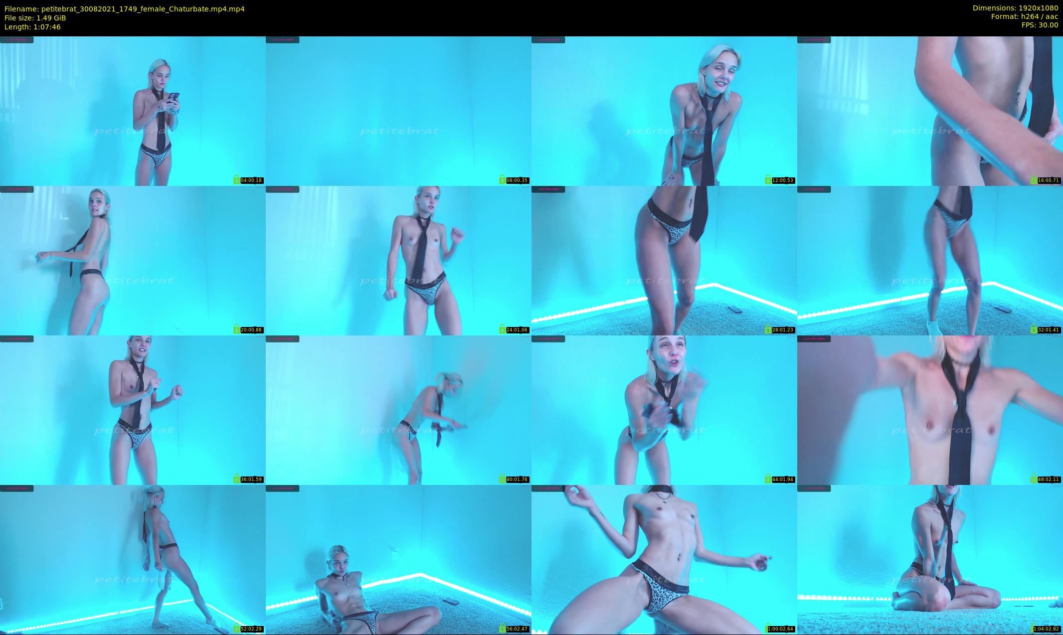 petitebrat — 68 minute Chaturbate female cam show recording, 1080p, Aug 30, 2021