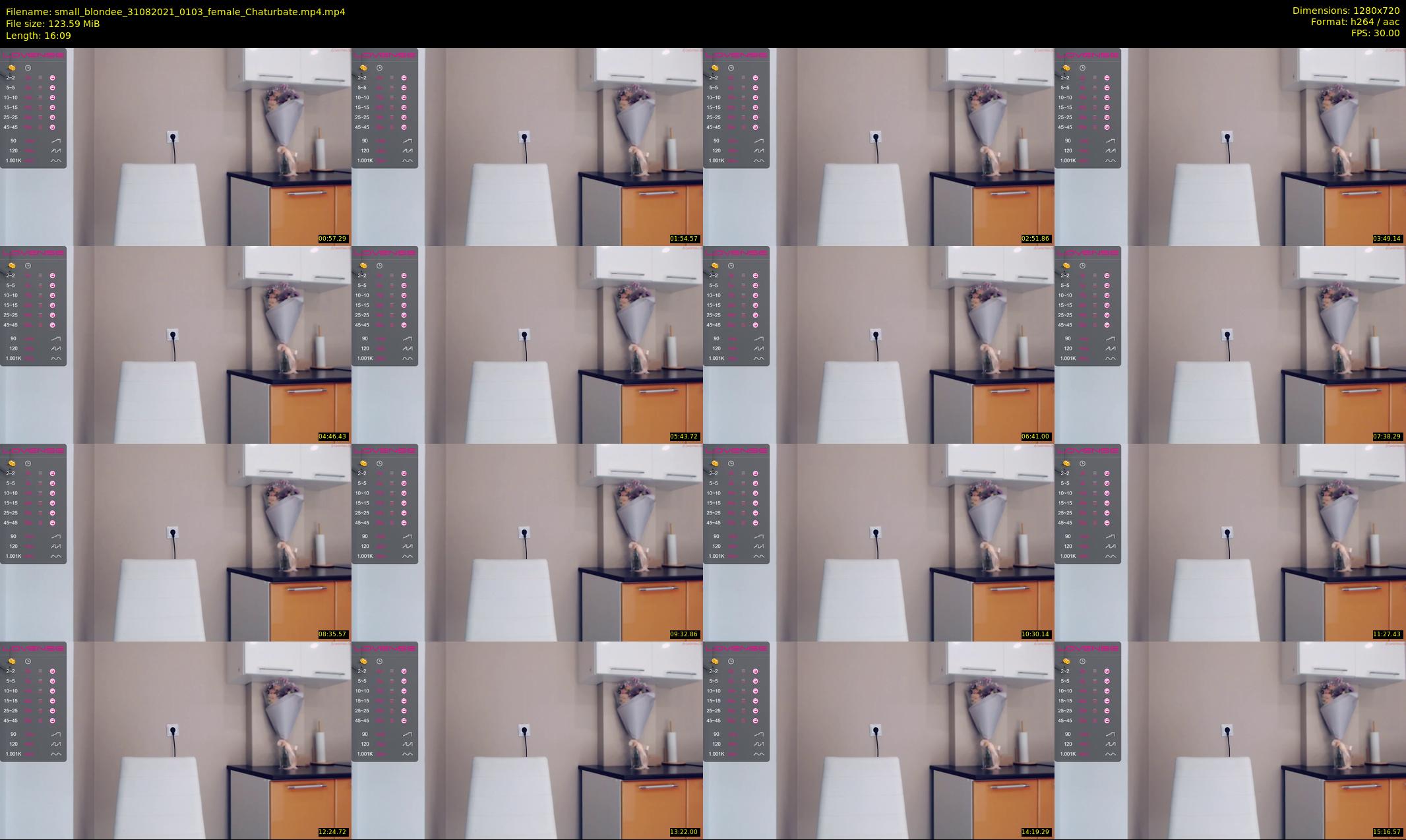 small_blondee — 17 minute Chaturbate female cam show recording, 720p, Aug 31, 2021
