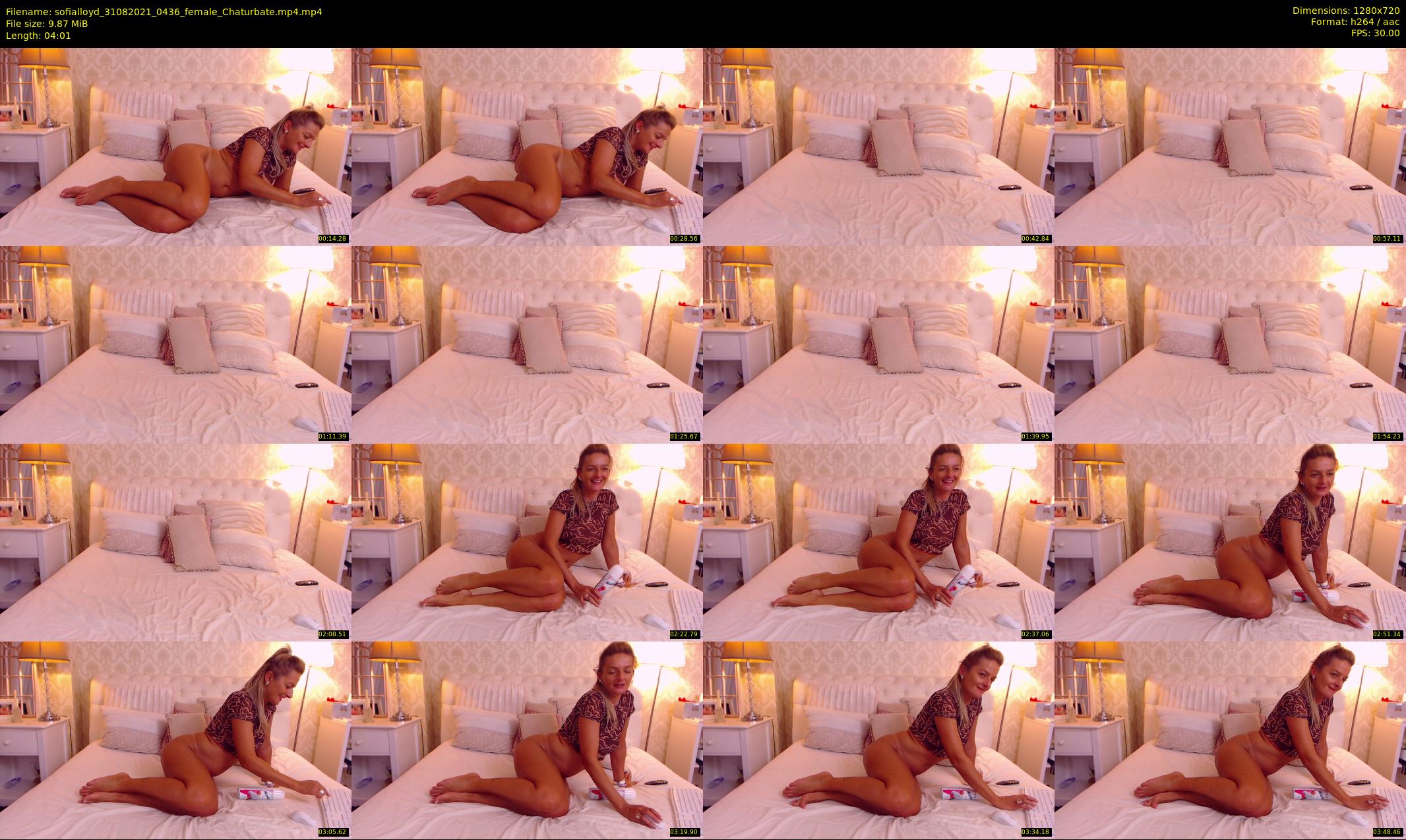 sofialloyd — 5 minute Chaturbate female cam show recording, 720p, Aug 31, 2021