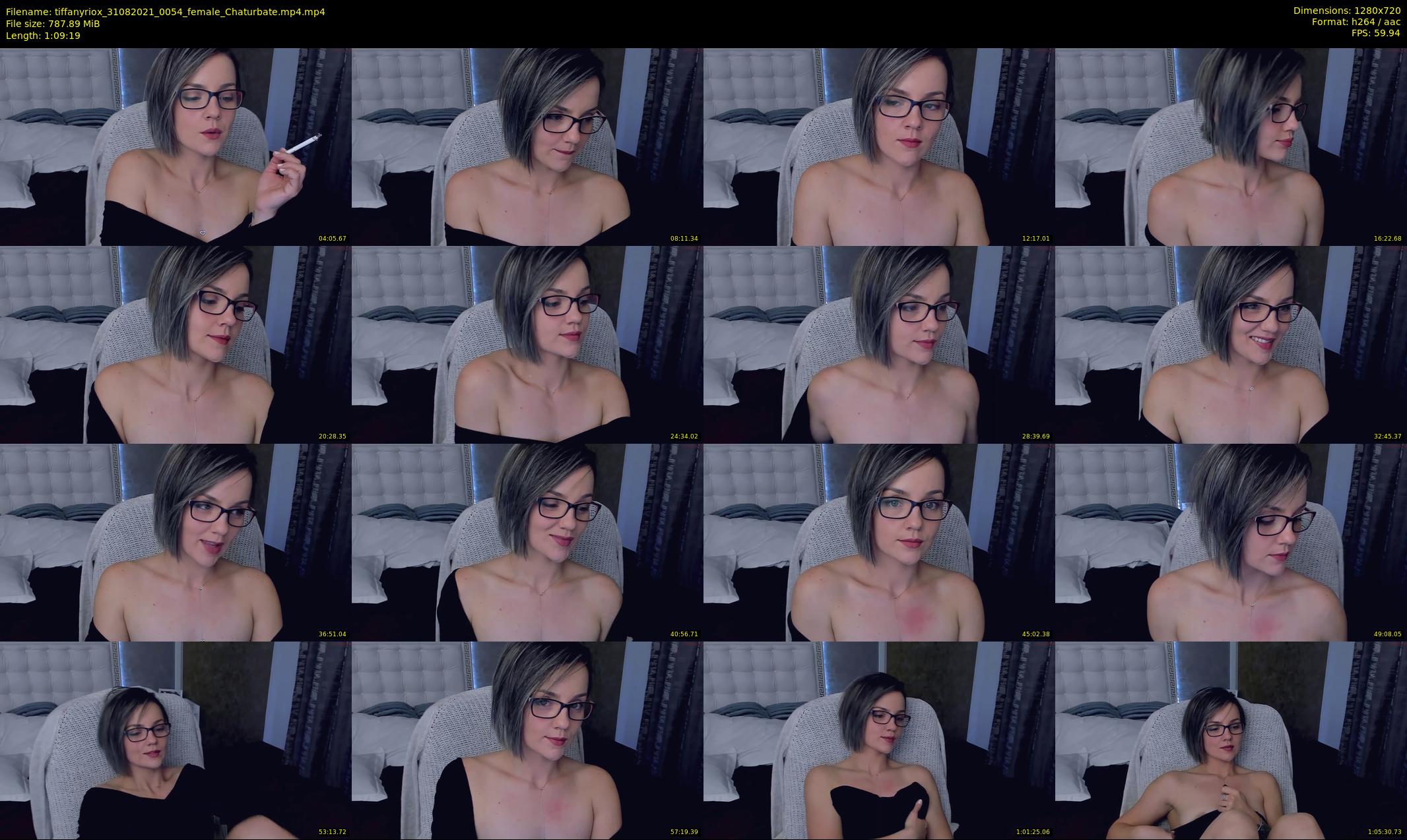 tiffanyriox — 70 minute Chaturbate female cam show recording, 720p, Aug 31, 2021