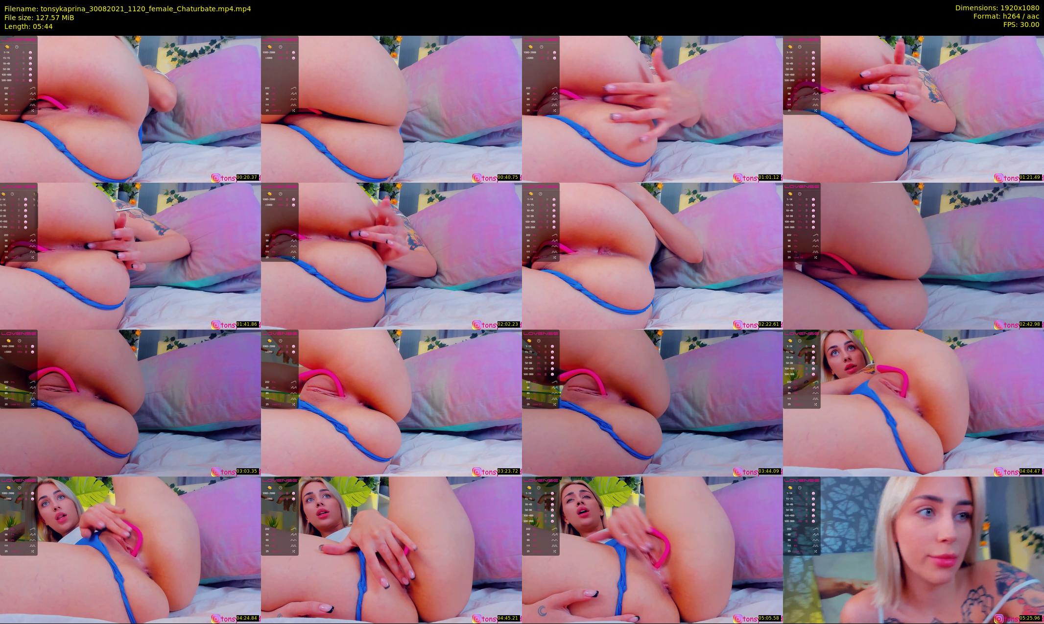 tonsykaprina — 6 minute Chaturbate couple cam show recording, 1080p, Aug 30, 2021