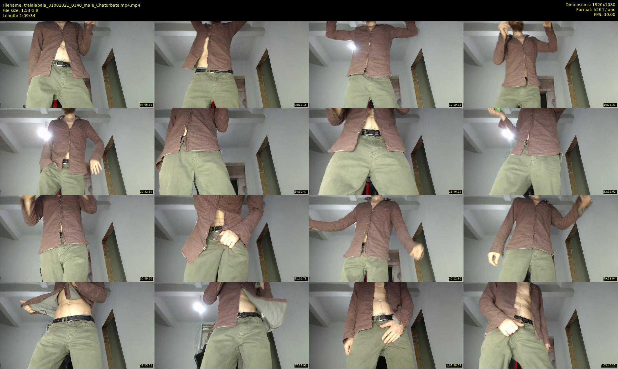 tralalabala — 70 minute Chaturbate male cam show recording, 1080p, Aug 31, 2021