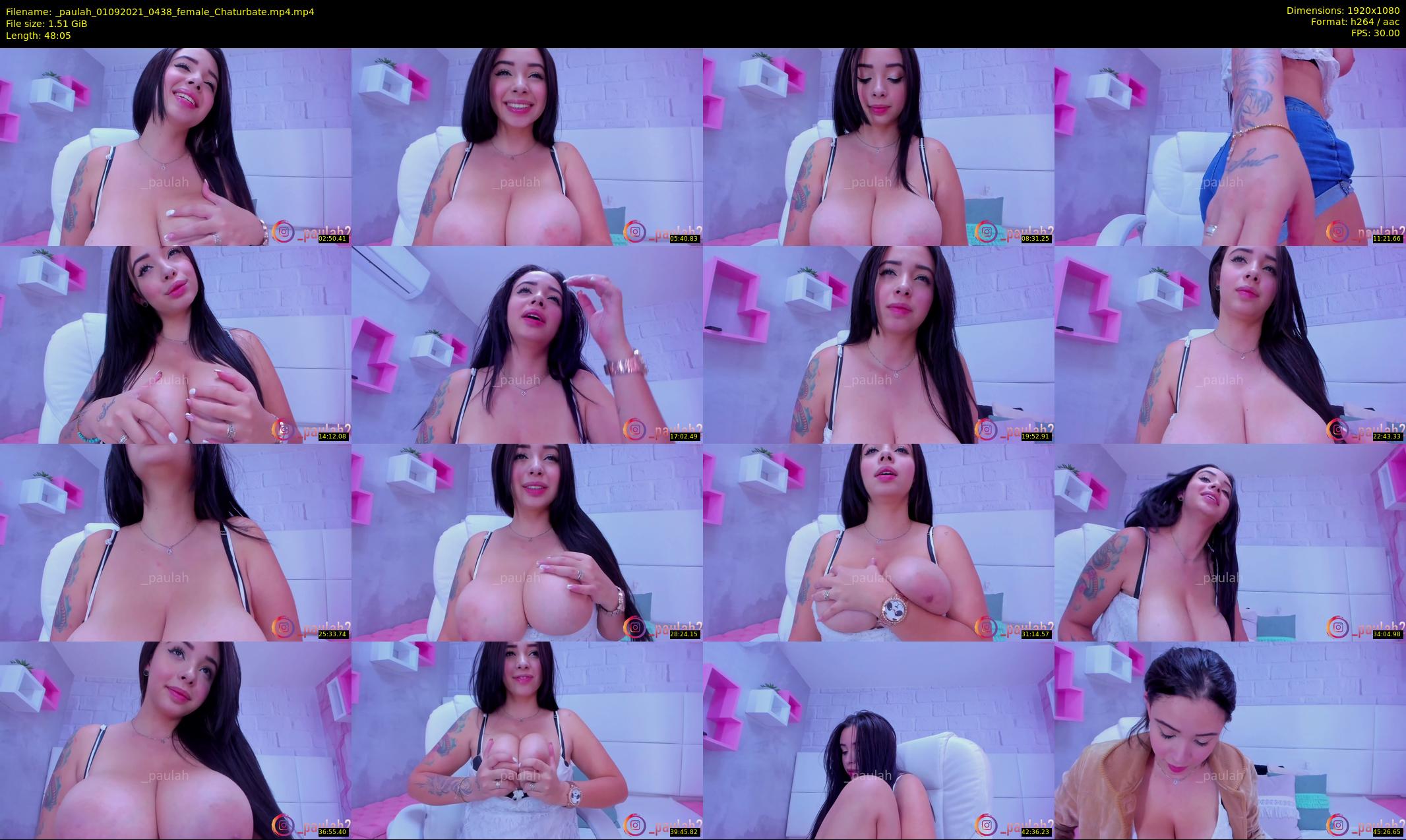 _paulah — 49 minute Chaturbate female cam show recording, 1080p, Sep 1, 2021
