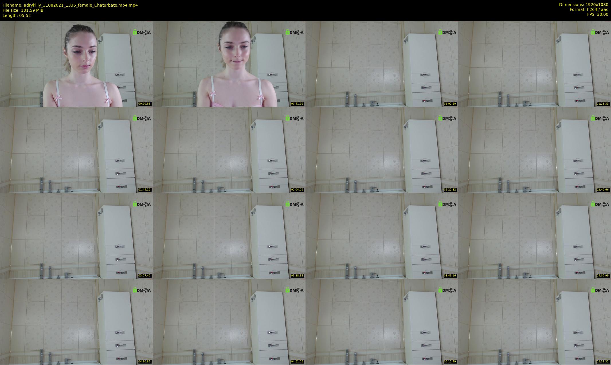 adrykilly — 6 minute Chaturbate female cam show recording, 1080p, Aug 31, 2021