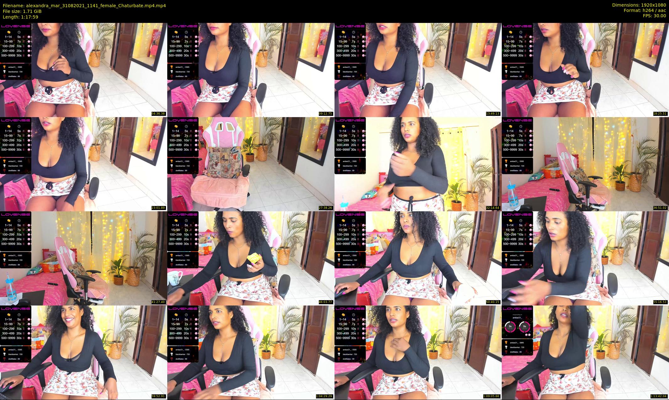 alexandra_mar — 78 minute Chaturbate female cam show recording, 1080p, Aug 31, 2021