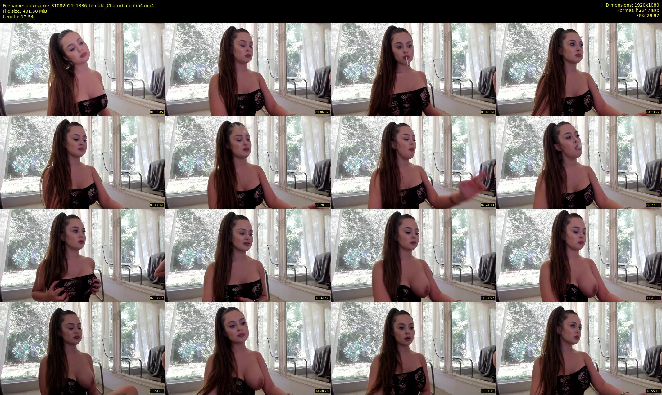 alexispixie — 18 minute Chaturbate female cam show recording, 1080p, Aug 31, 2021