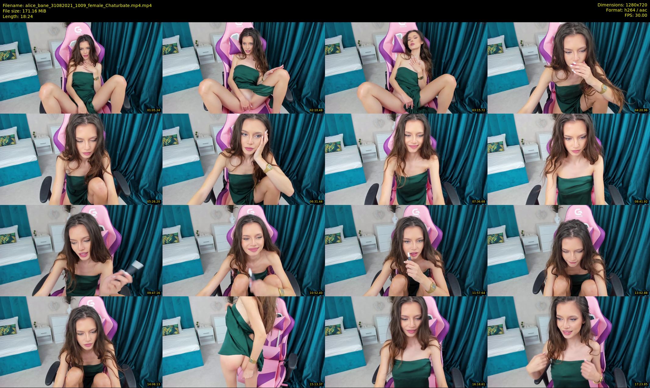 alice_bane — 19 minute Chaturbate female cam show recording, 720p, Aug 31, 2021