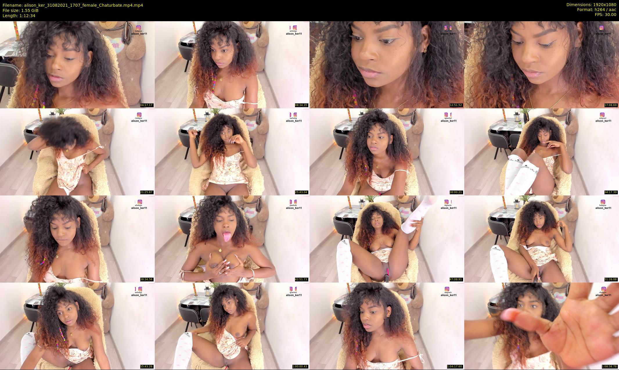 alison_ker — 73 minute Chaturbate female cam show recording, 1080p, Aug 31, 2021