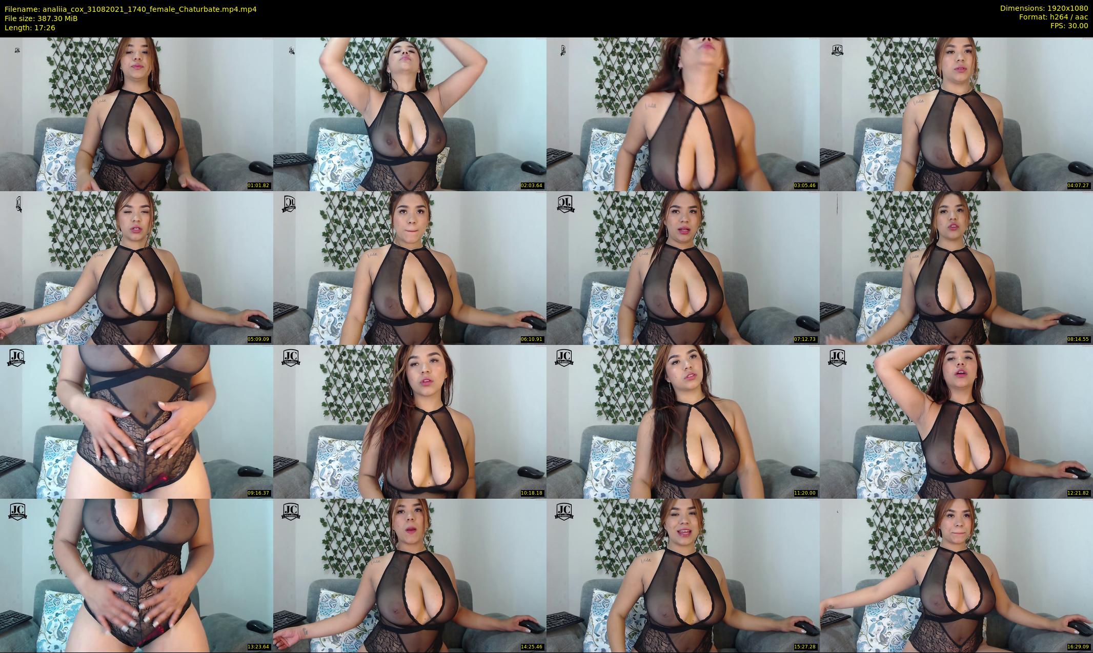 analiia_cox — 18 minute Chaturbate female cam show recording, 1080p, Aug 31, 2021