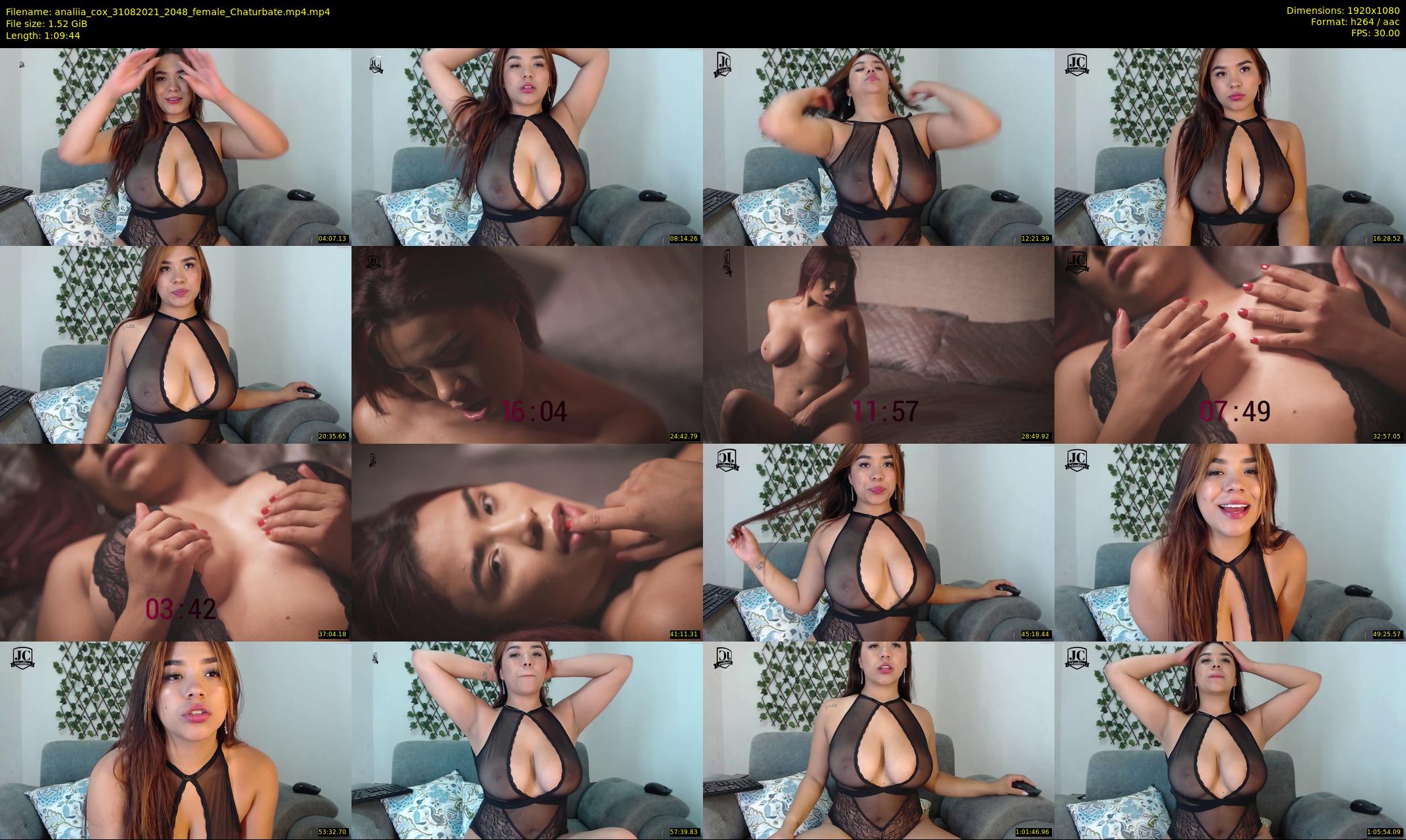 analiia_cox — 70 minute Chaturbate female cam show recording, 1080p, Aug 31, 2021