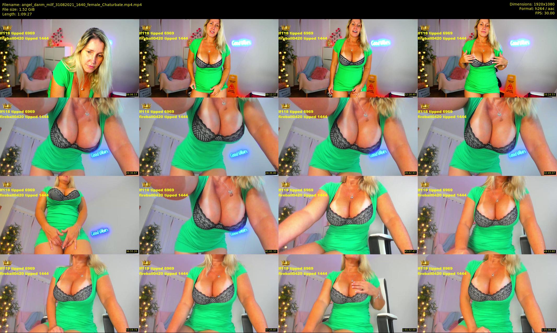 angel_danm_milf — 70 minute Chaturbate female cam show recording, 1080p, Aug 31, 2021