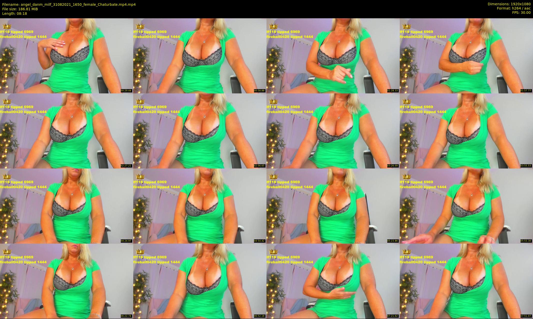 angel_danm_milf — 9 minute Chaturbate female cam show recording, 1080p, Aug 31, 2021