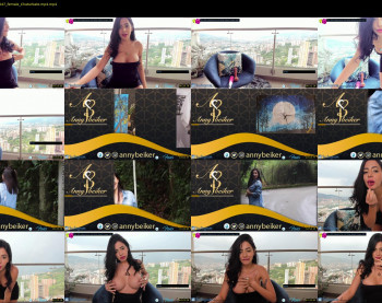annybeiker — 54 minute Chaturbate female cam show recording, 720p, Sep 1, 2021