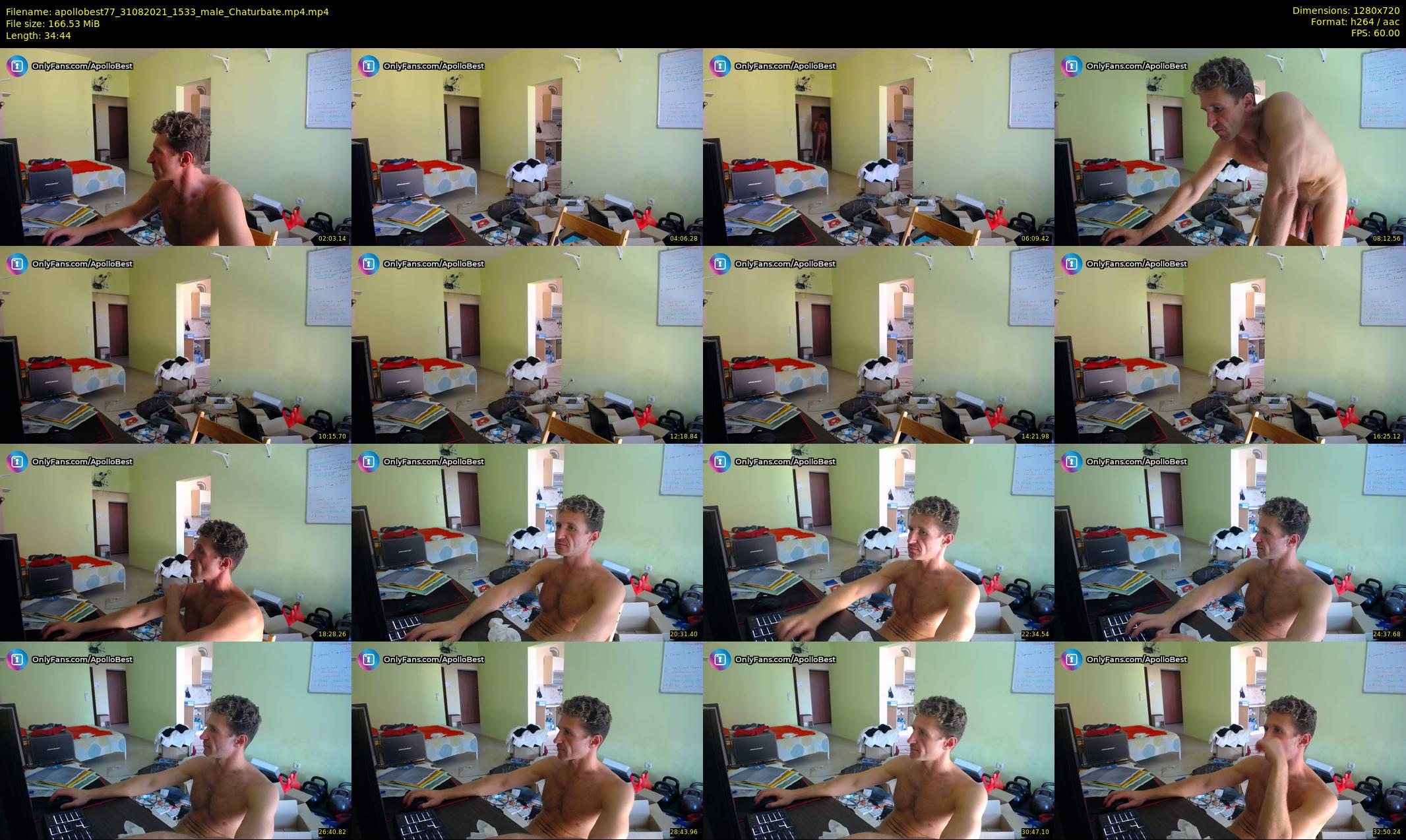 apollobest77 — 35 minute Chaturbate male cam show recording, 720p, Aug 31, 2021