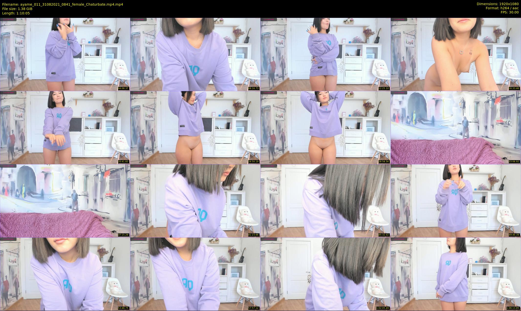 ayame_011 — 71 minute Chaturbate female cam show recording, 1080p, Aug 31, 2021
