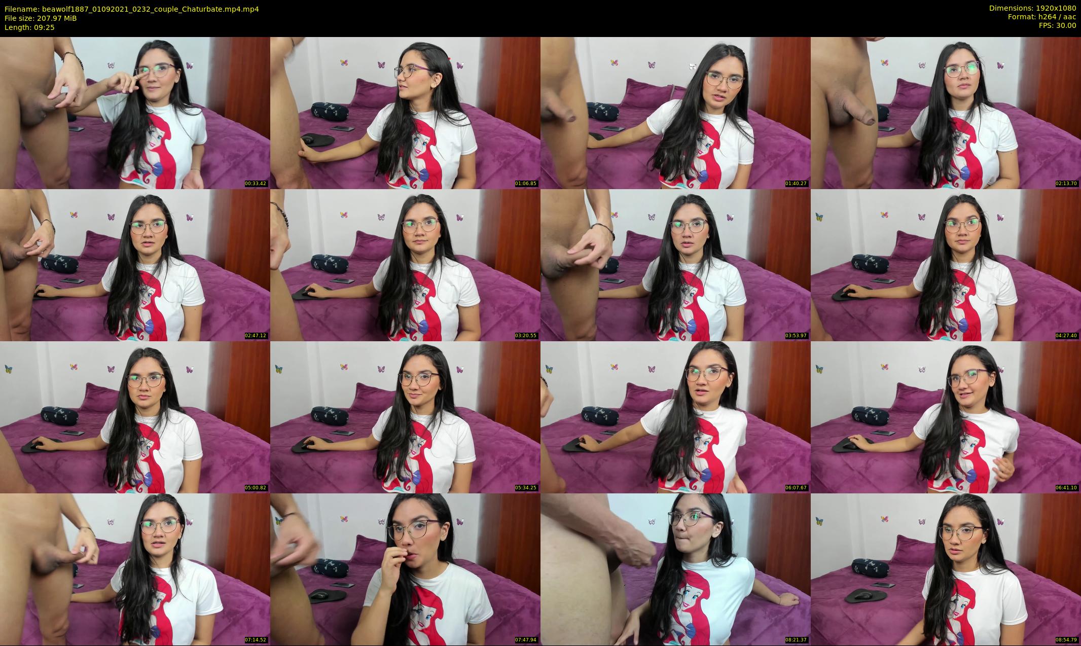 beawolf1887 — 10 minute Chaturbate couple cam show recording, 1080p, Sep 1, 2021