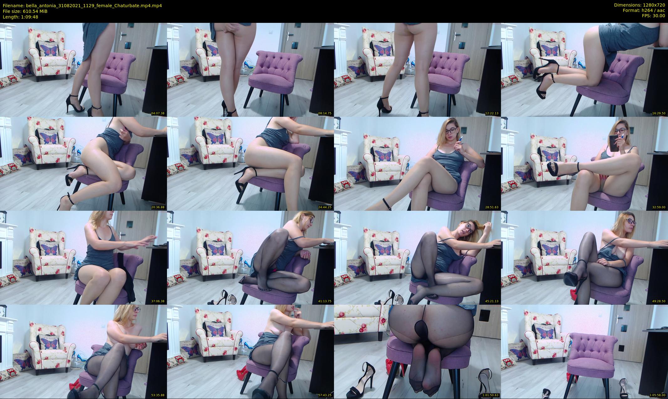 bella_antonia — 70 minute Chaturbate female cam show recording, 720p, Aug 31, 2021
