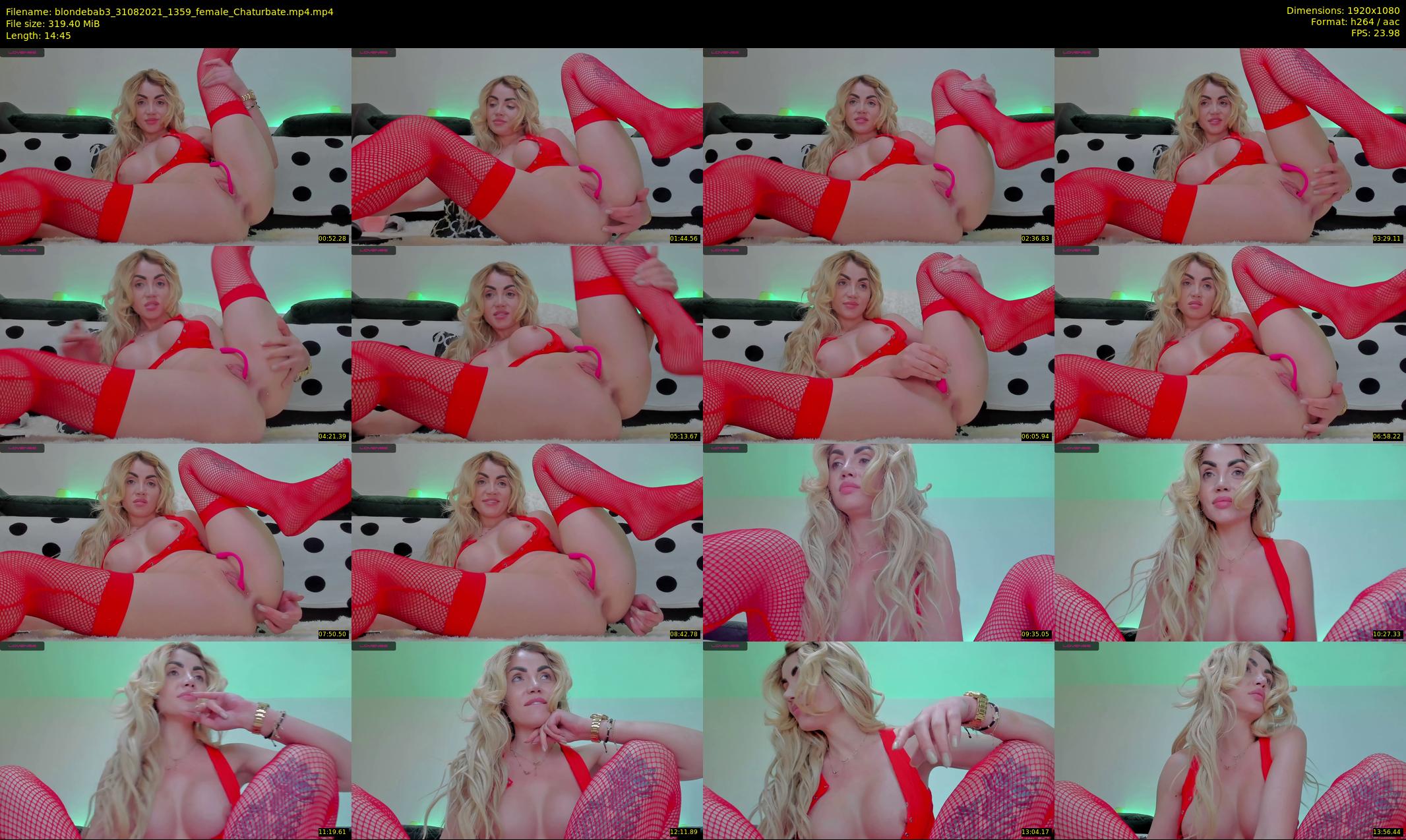 blondebab3 — 15 minute Chaturbate female cam show recording, 1080p, Aug 31, 2021