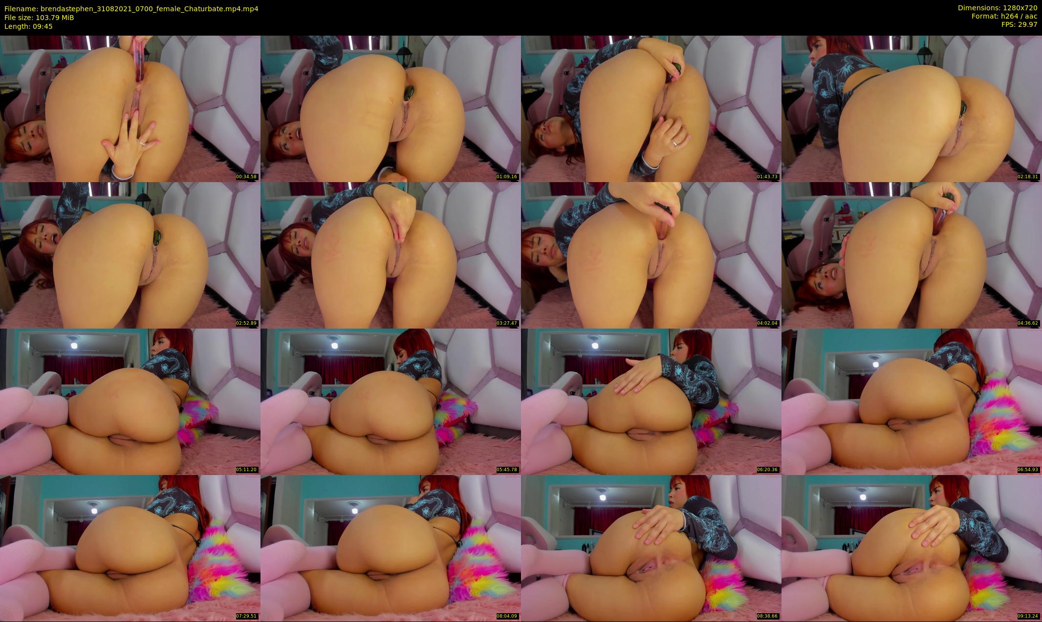 brendastephen — 10 minute Chaturbate female cam show recording, 720p, Aug 31, 2021
