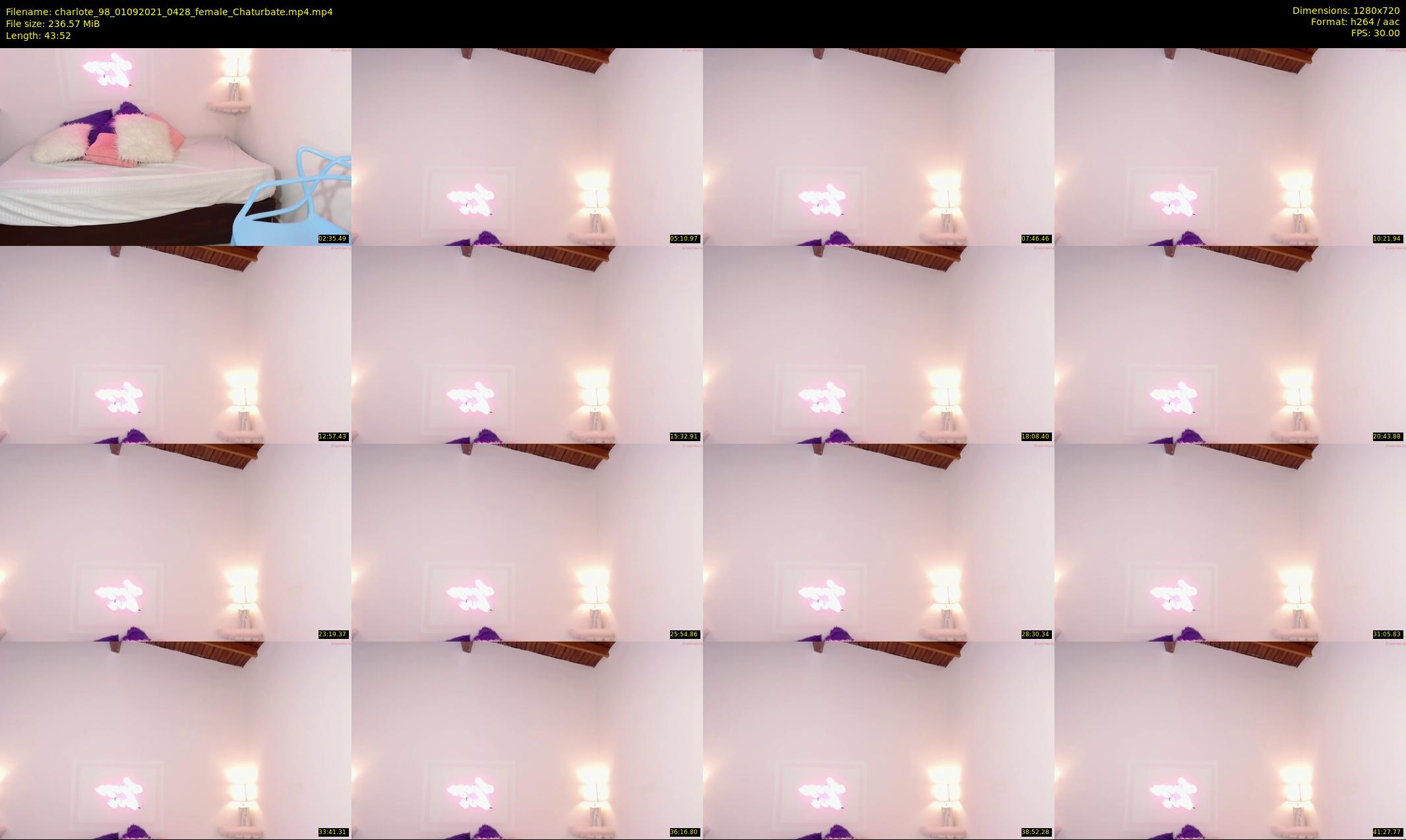 charlote_98 — 44 minute Chaturbate female cam show recording, 720p, Sep 1, 2021