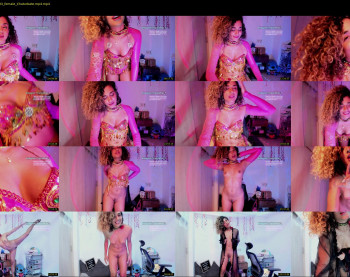 curlydoll1 — 71 minute Chaturbate female cam show recording, 720p, Sep 1, 2021