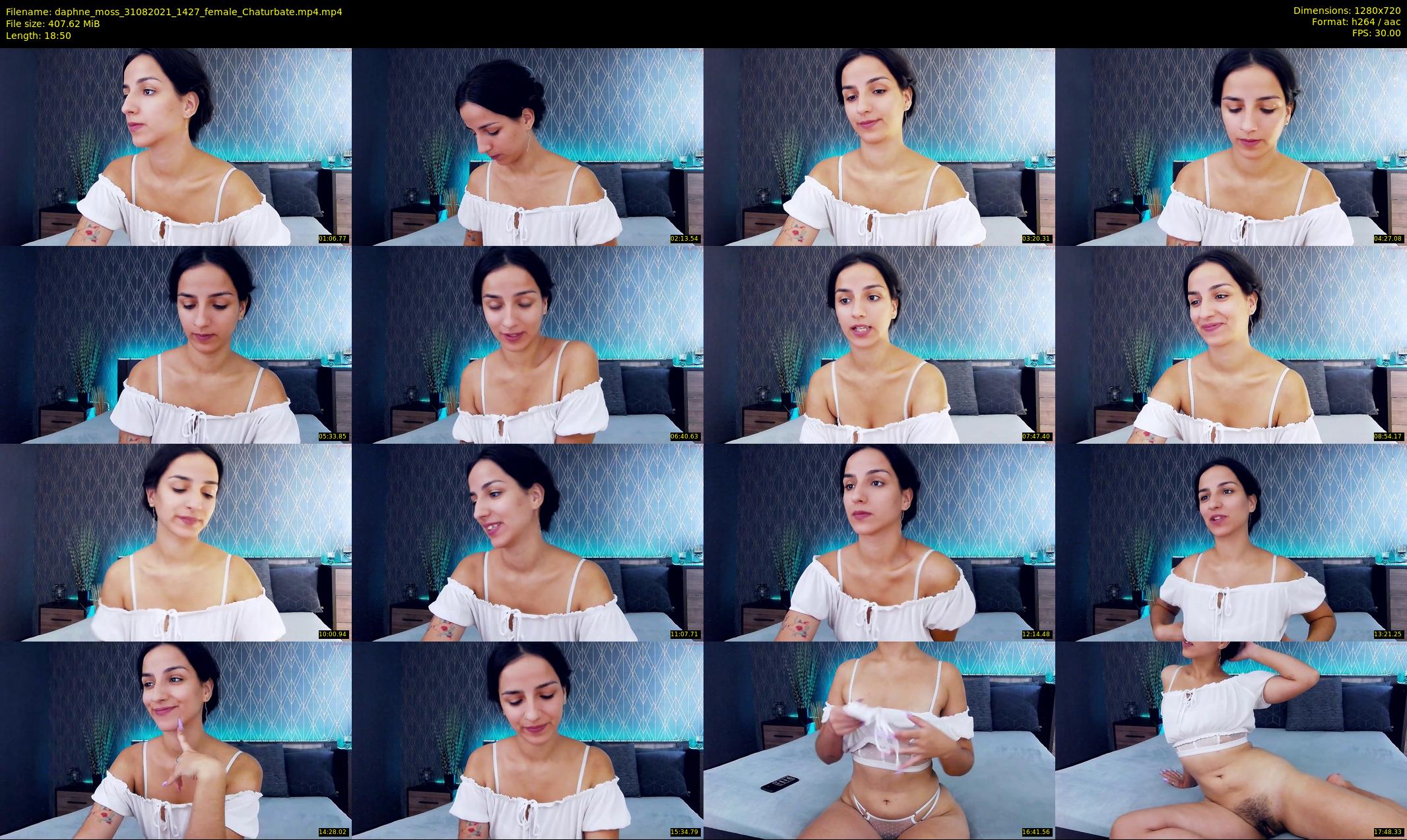 daphne_moss — 19 minute Chaturbate female cam show recording, 720p, Aug 31, 2021