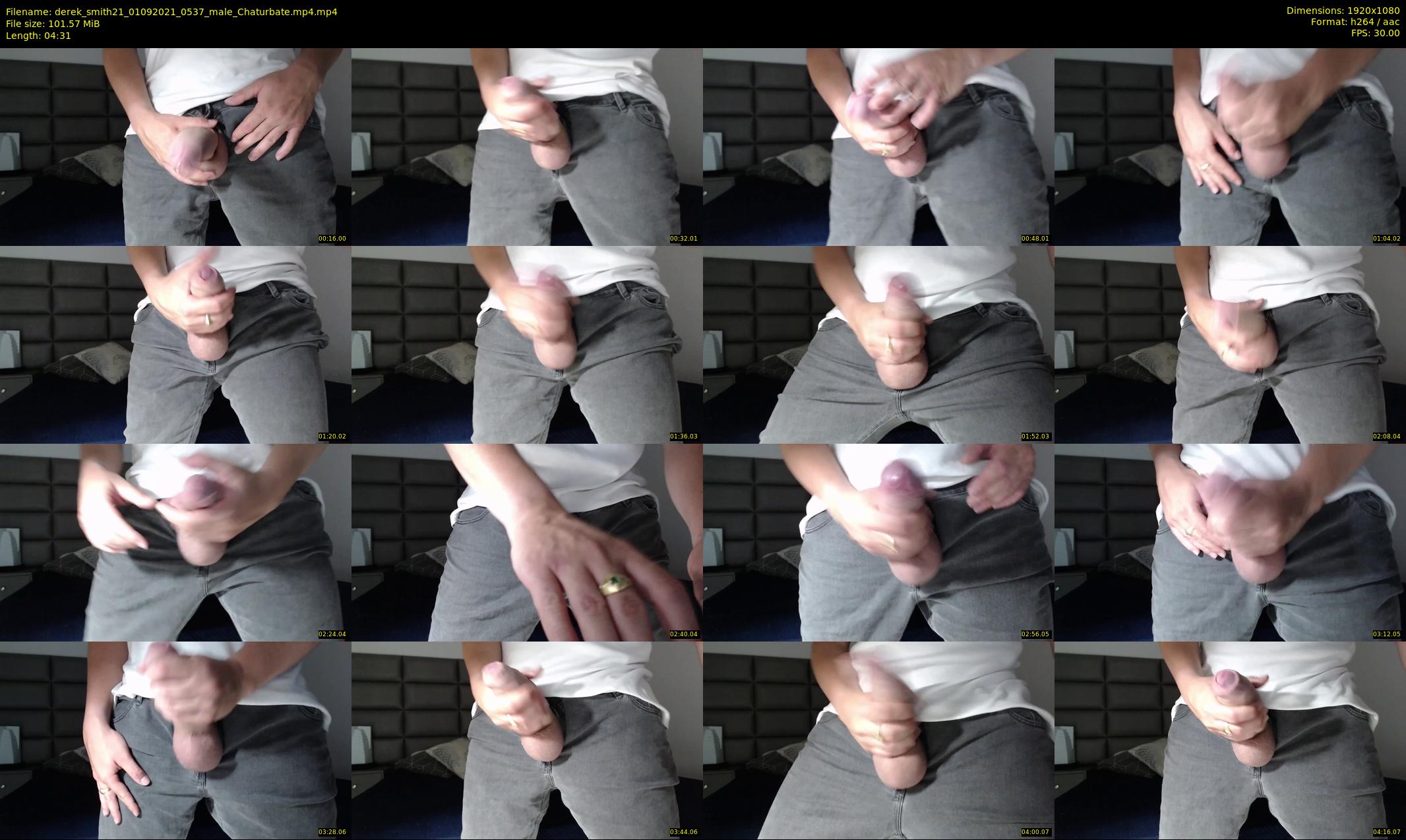 derek_smith21 — 5 minute Chaturbate male cam show recording, 1080p, Sep 1, 2021