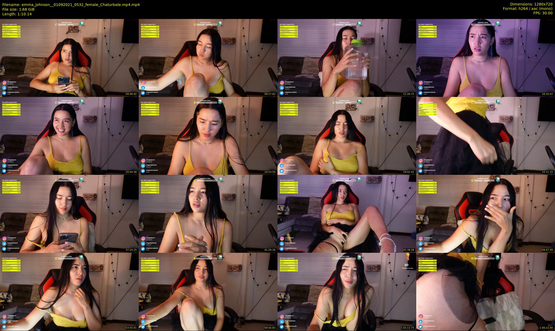 emma_johnson_ — 71 minute Chaturbate female cam show recording, 720p, Sep 1, 2021