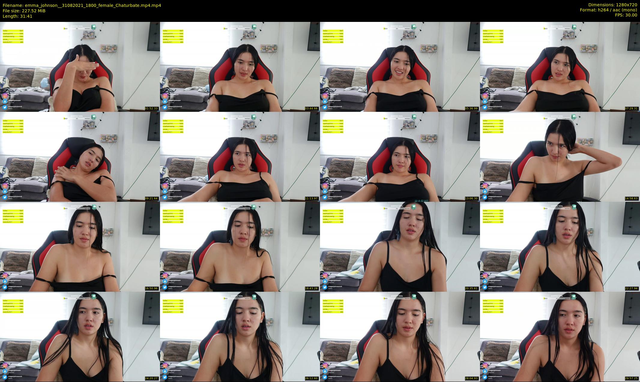 emma_johnson_ — 32 minute Chaturbate female cam show recording, 720p, Aug 31, 2021