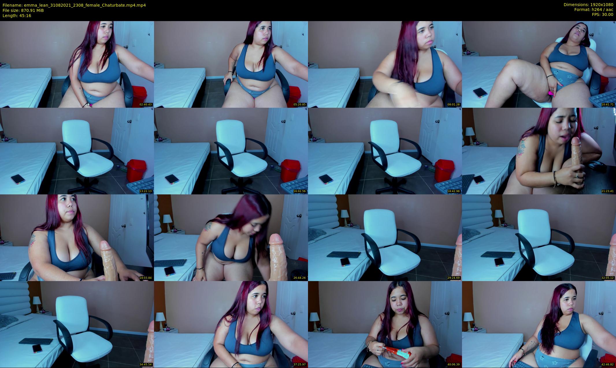 emma_lean — 46 minute Chaturbate female cam show recording, 1080p, Aug 31, 2021