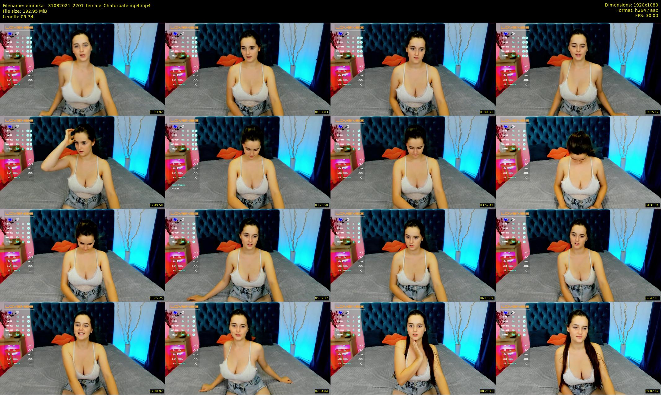 emmika_ — 10 minute Chaturbate female cam show recording, 1080p, Aug 31, 2021