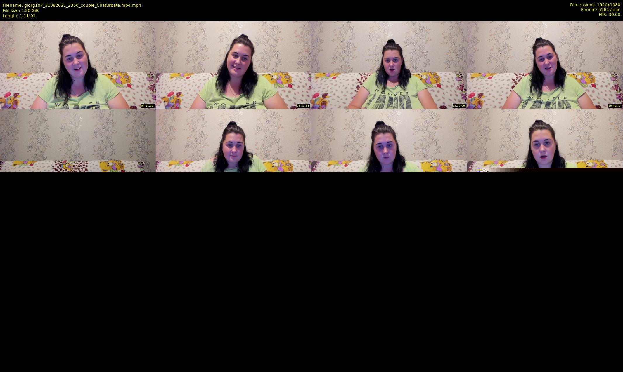 giorg107 — 72 minute Chaturbate couple cam show recording, 1080p, Aug 31, 2021