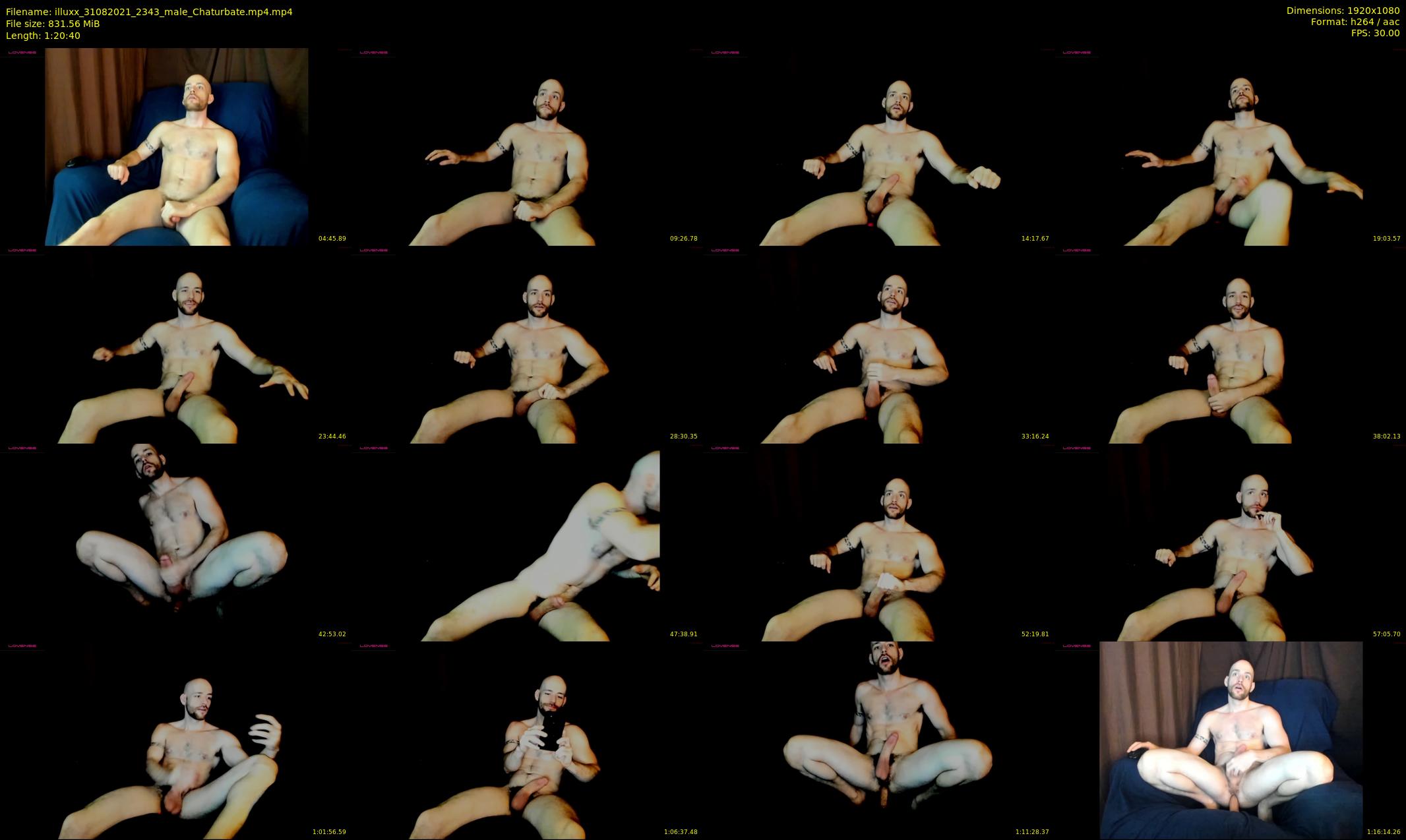 illuxx — 81 minute Chaturbate male cam show recording, 1080p, Aug 31, 2021