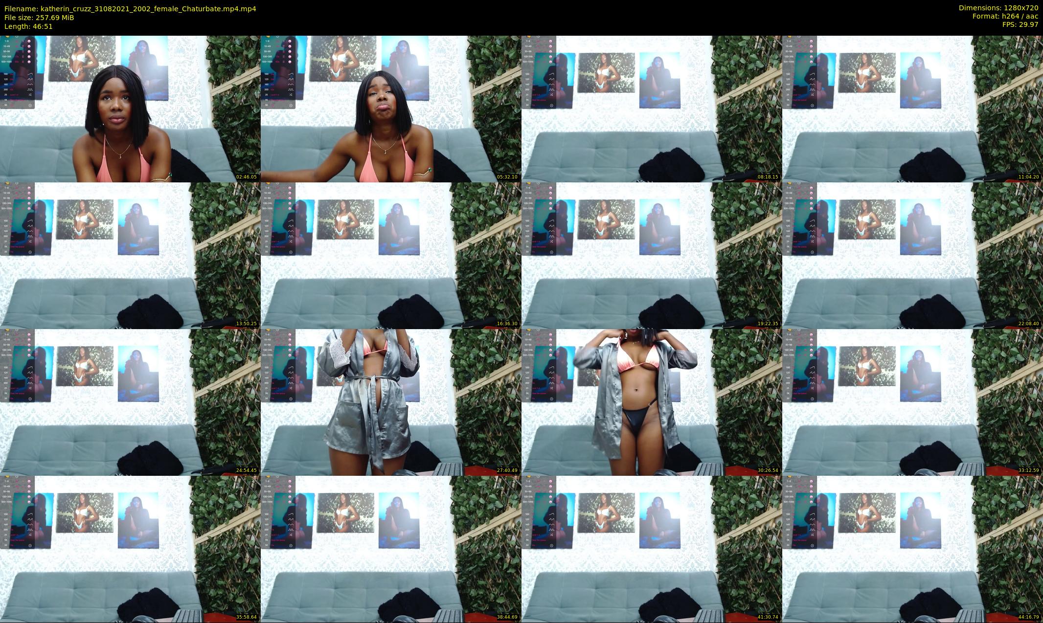 katherin_cruzz — 47 minute Chaturbate female cam show recording, 720p, Aug 31, 2021