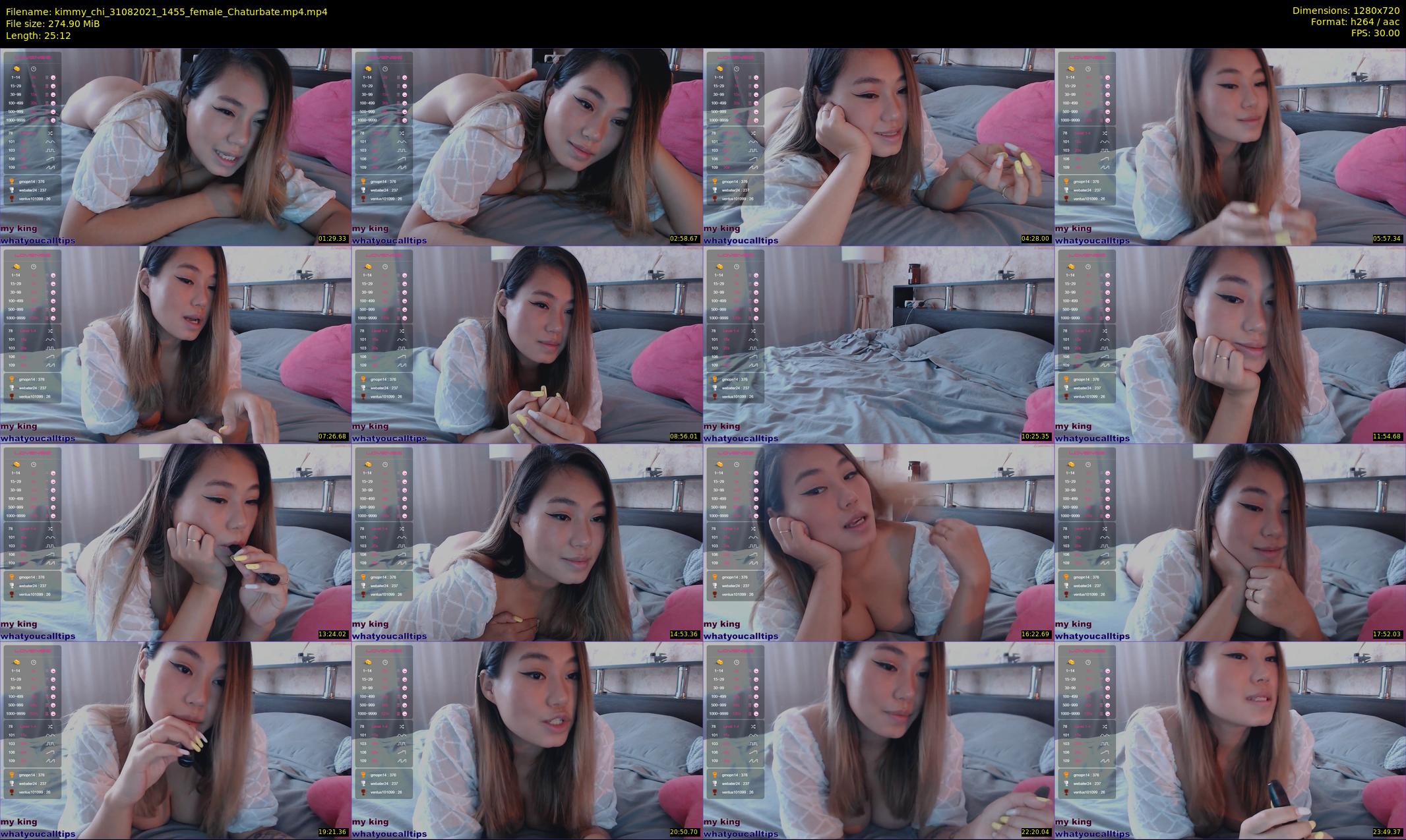 kimmy_chi — 26 minute Chaturbate female cam show recording, 720p, Aug 31, 2021