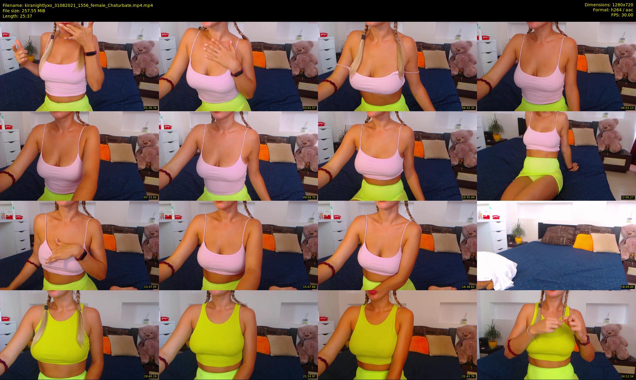 kiranightlyxo — 26 minute Chaturbate female cam show recording, 720p, Aug 31, 2021