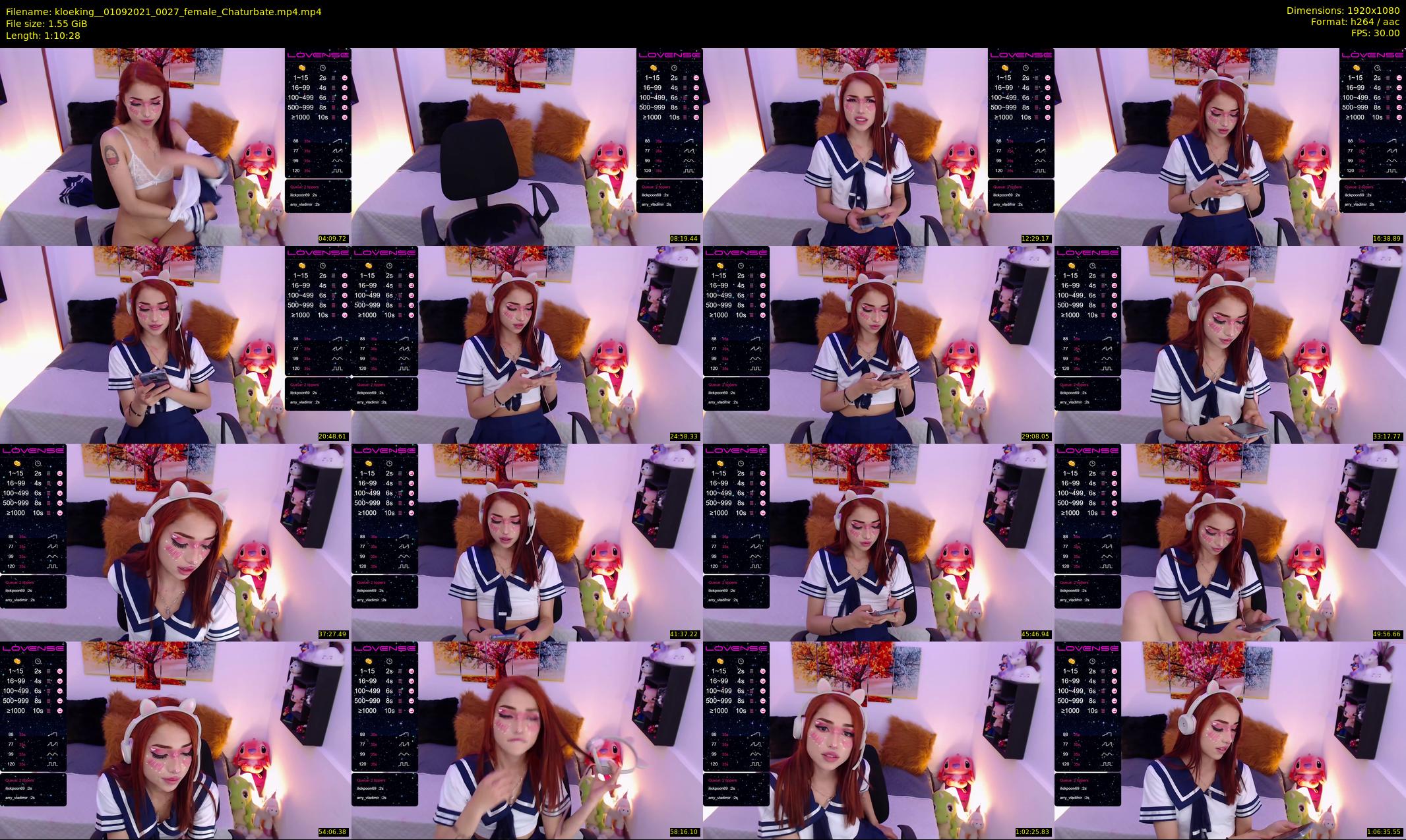 kloeking_ — 71 minute Chaturbate female cam show recording, 1080p, Sep 1, 2021