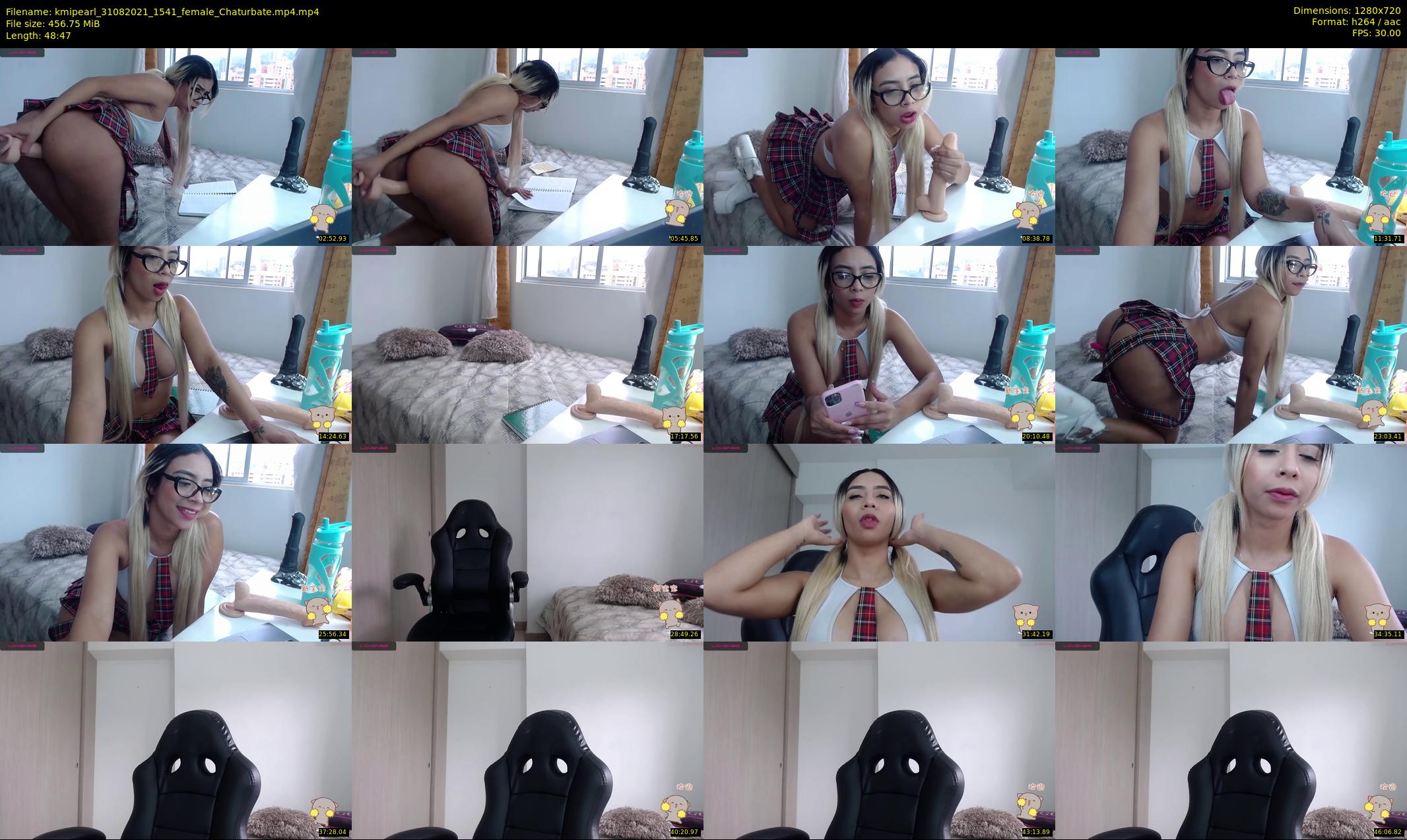 kmipearl — 49 minute Chaturbate female cam show recording, 720p, Aug 31, 2021