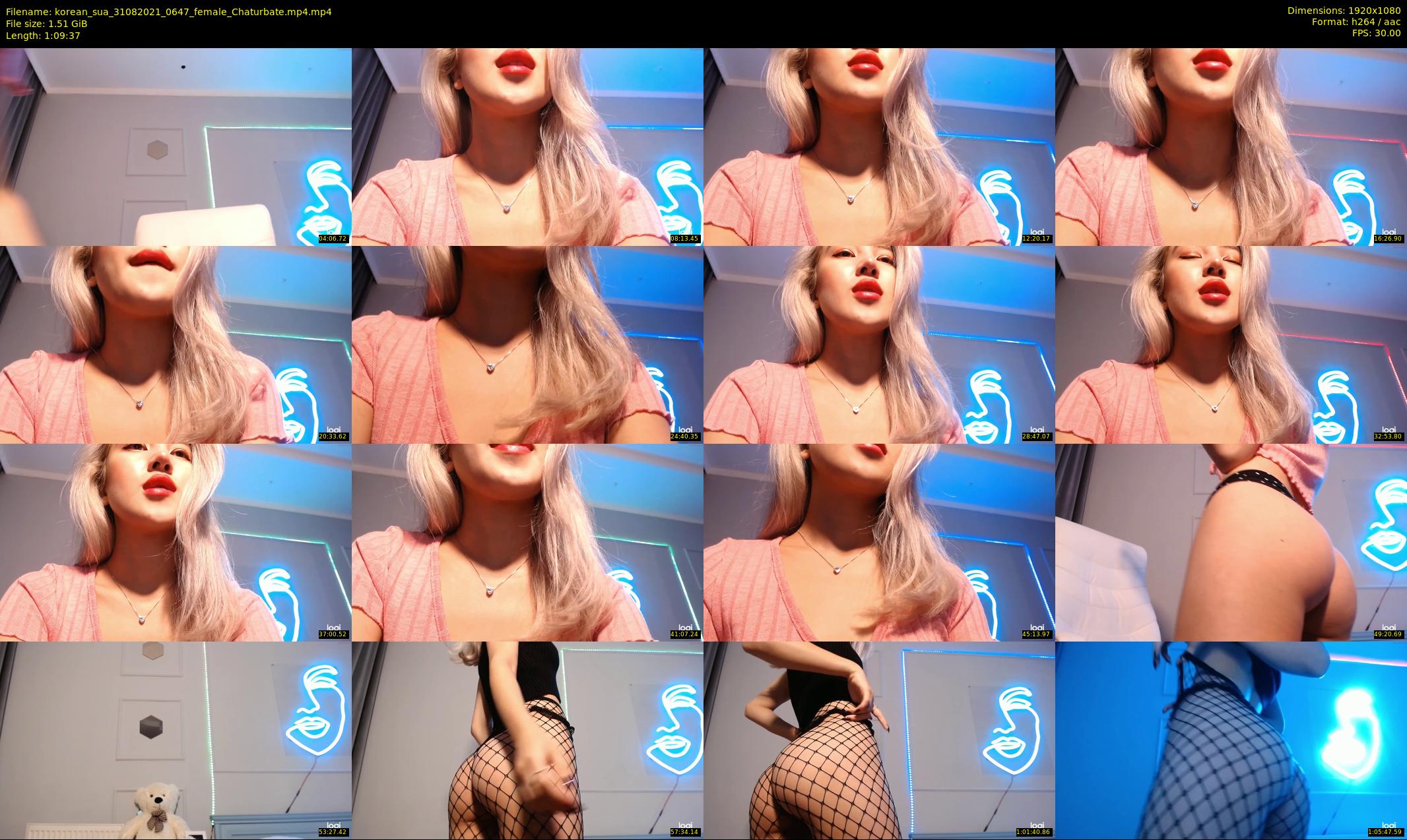 korean_sua — 70 minute Chaturbate female cam show recording, 1080p, Aug 31, 2021