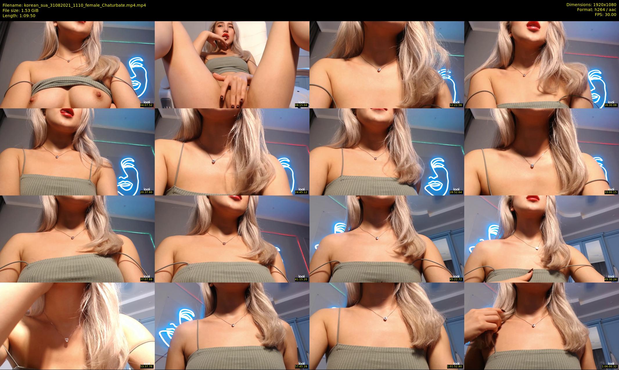korean_sua — 70 minute Chaturbate female cam show recording, 1080p, Aug 31, 2021