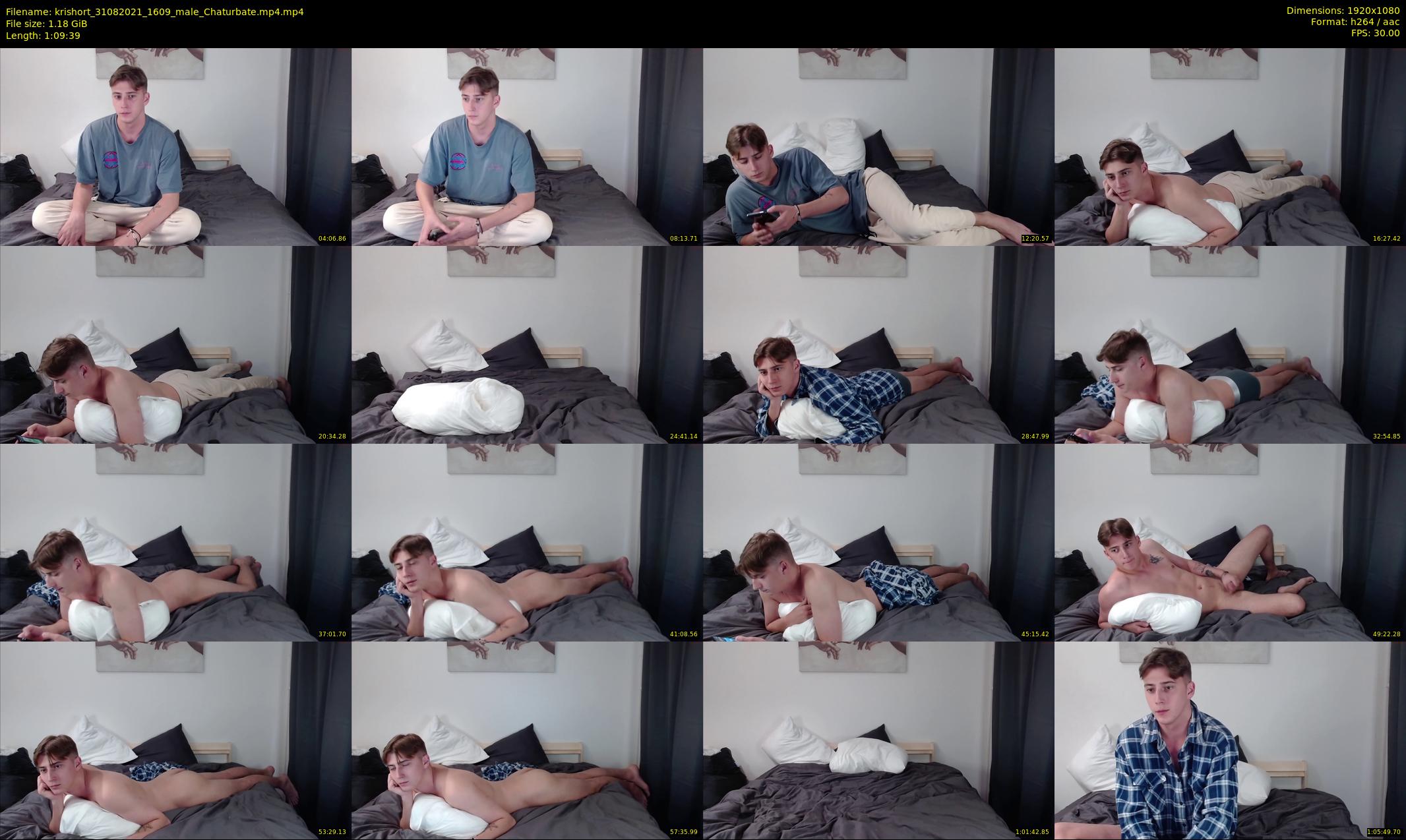 krishort — 70 minute Chaturbate male cam show recording, 1080p, Aug 31, 2021