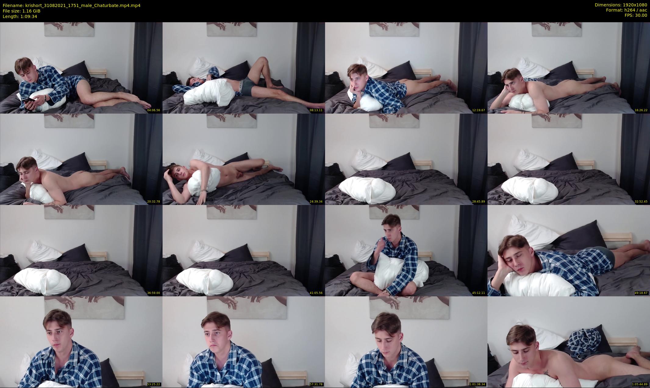 krishort — 70 minute Chaturbate male cam show recording, 1080p, Aug 31, 2021