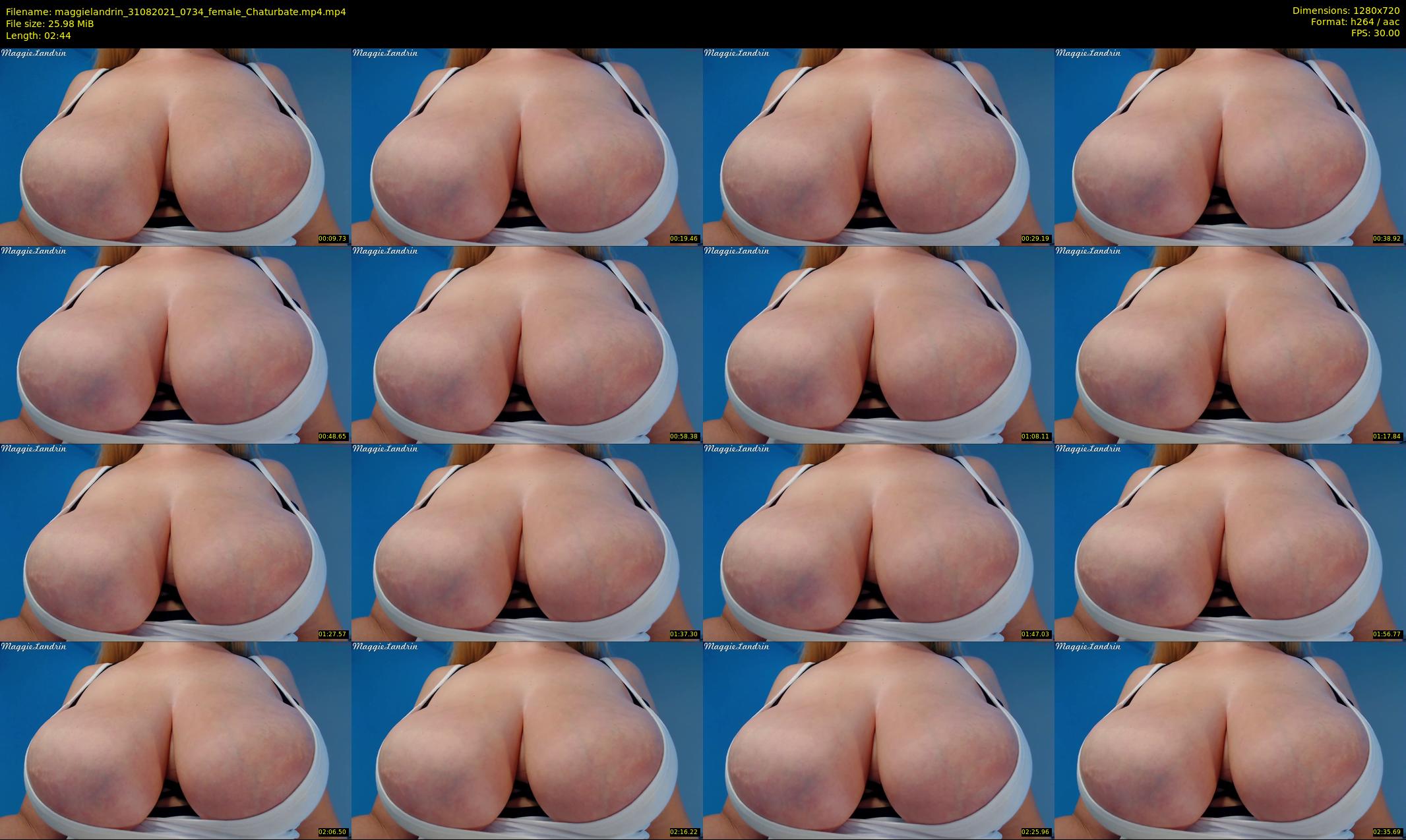maggielandrin — 3 minute Chaturbate female cam show recording, 720p, Aug 31, 2021