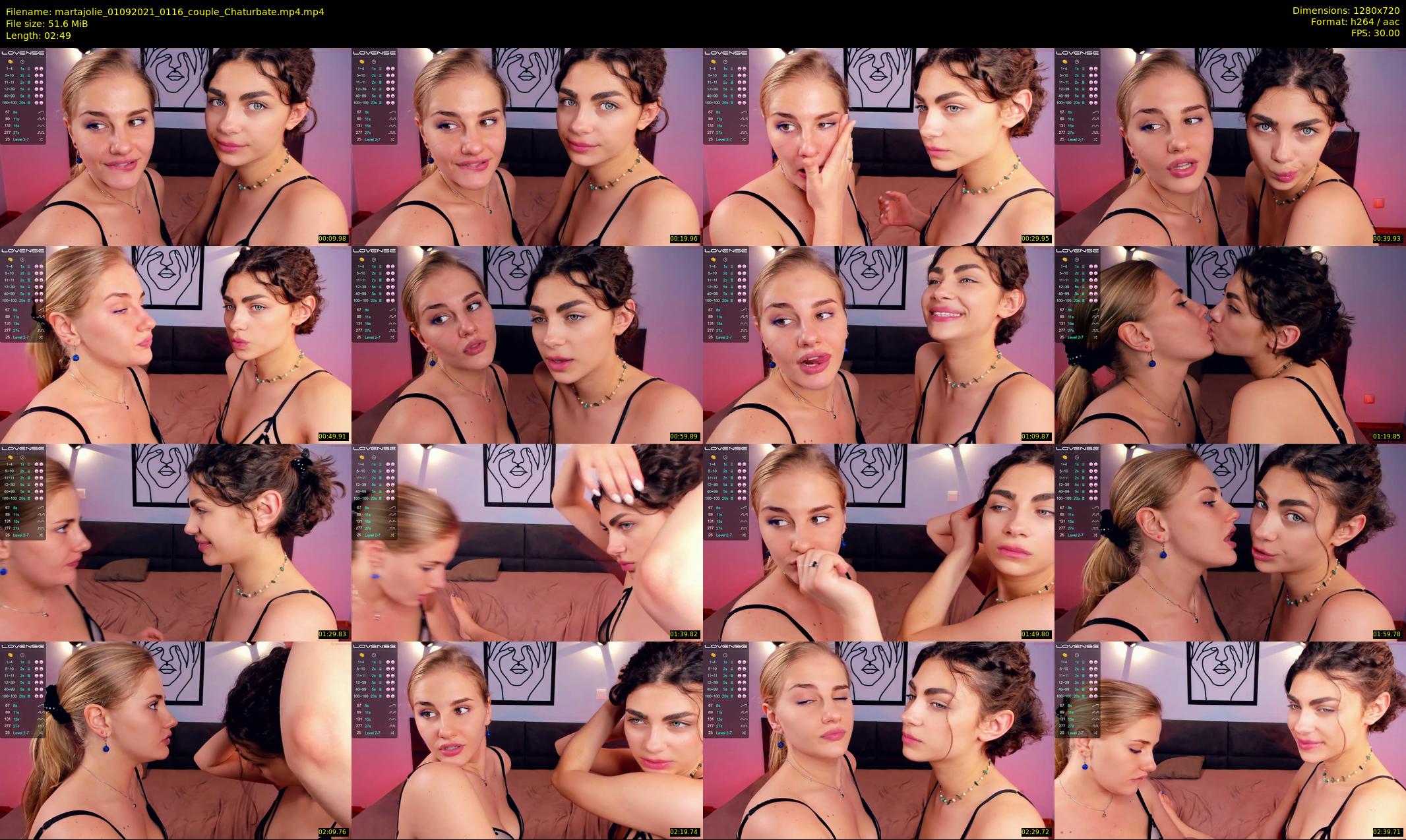 martajolie — 3 minute Chaturbate female cam show recording, 720p, Sep 1, 2021