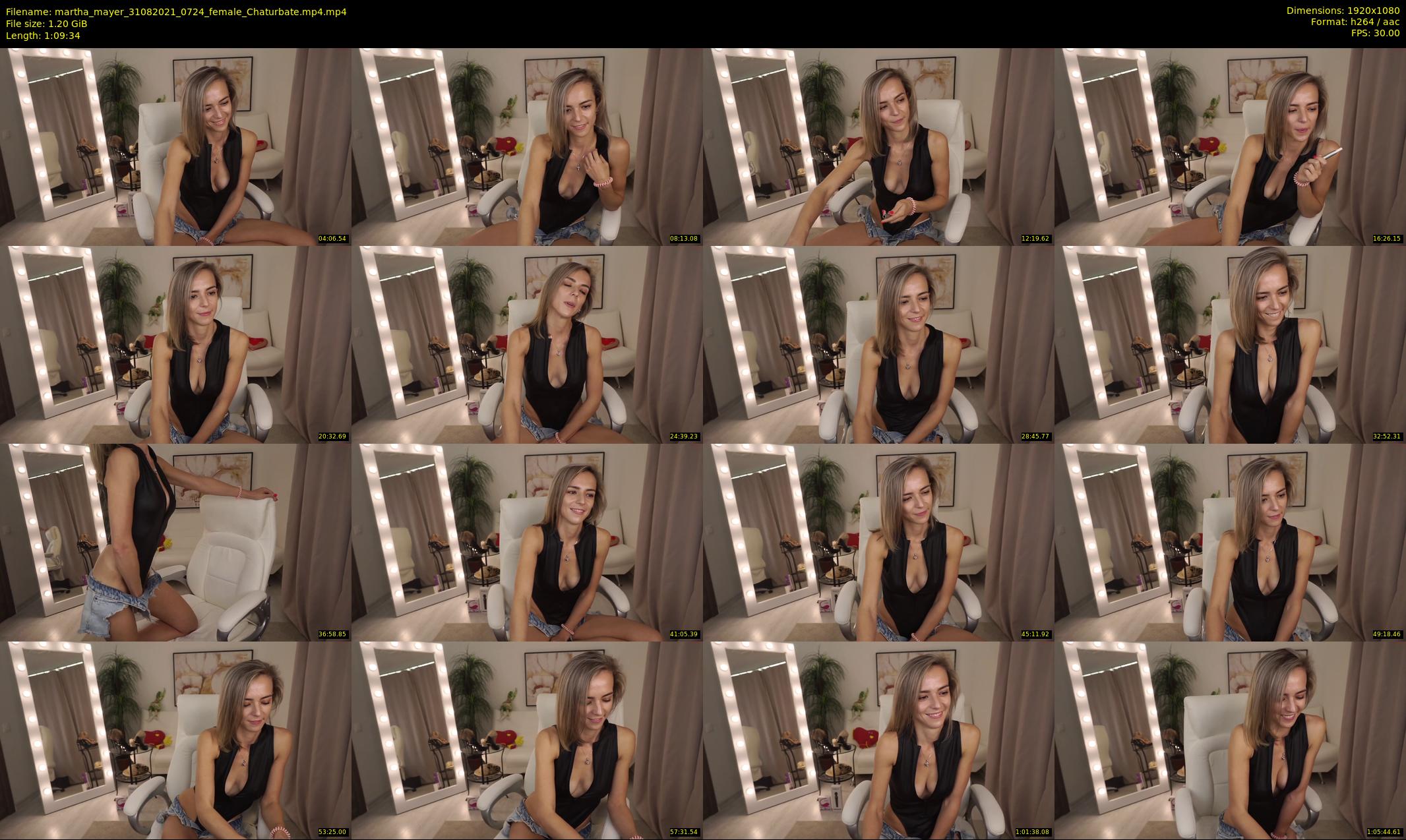 martha_mayer — 70 minute Chaturbate female cam show recording, 1080p, Aug 31, 2021